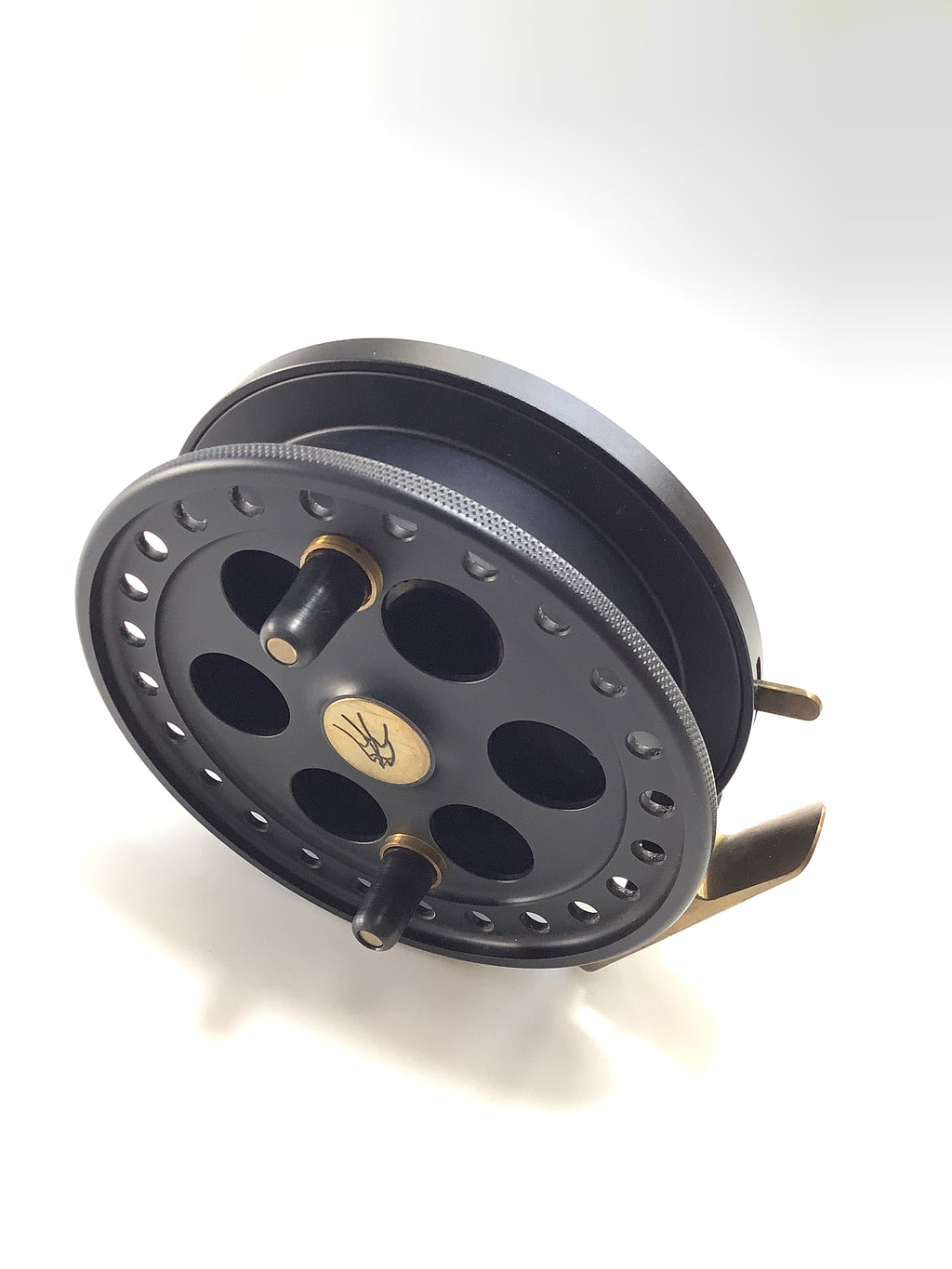 dave swallow fishing reels MKII Centrepin ( All Black Version) Antique & Vintage Tackle Dave Swallow MKII ALL BLACK
