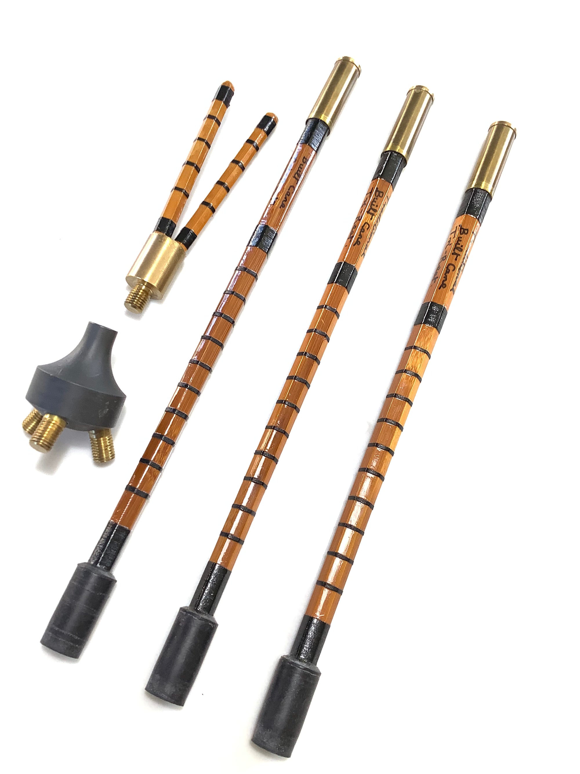 Hand Crafted Traditional Built Cane Rod rest tripod by Dave Austin
