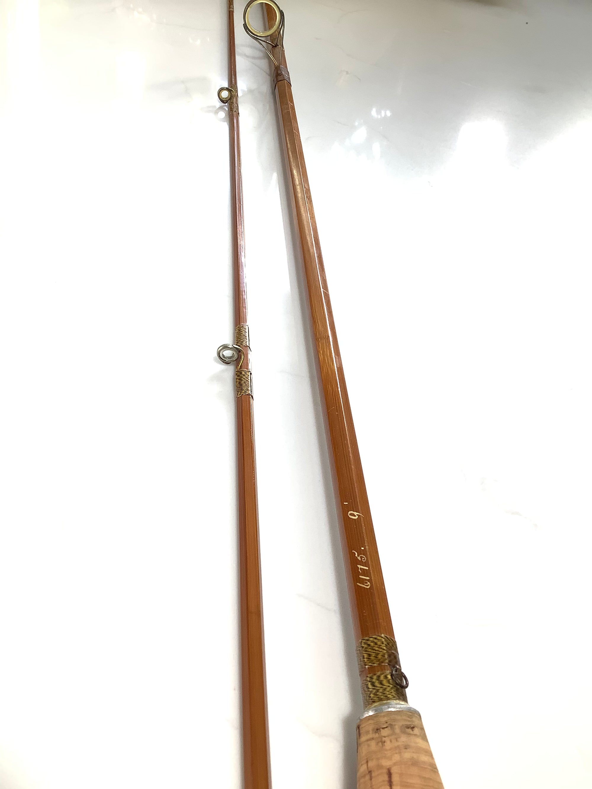 Milwards Spincraft Major 9ft Built Cane Spinning Rod
