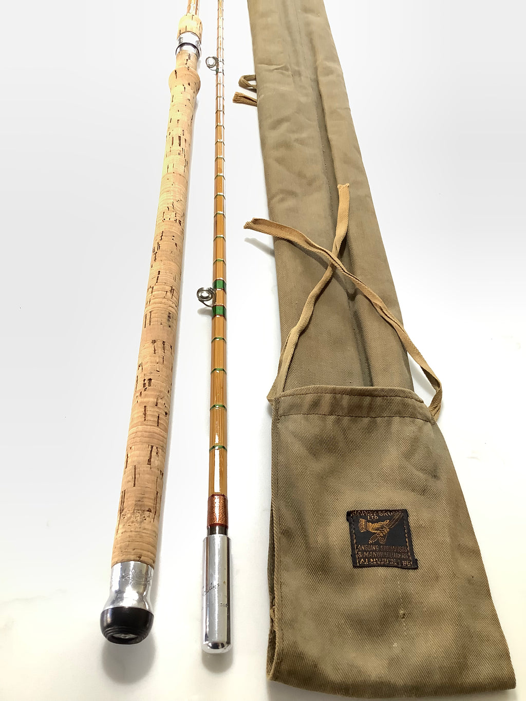 Old Hardy Rods As New Hardy Bros LRH No.1 Built cane Rod – Antique & Vintage Fishing ...