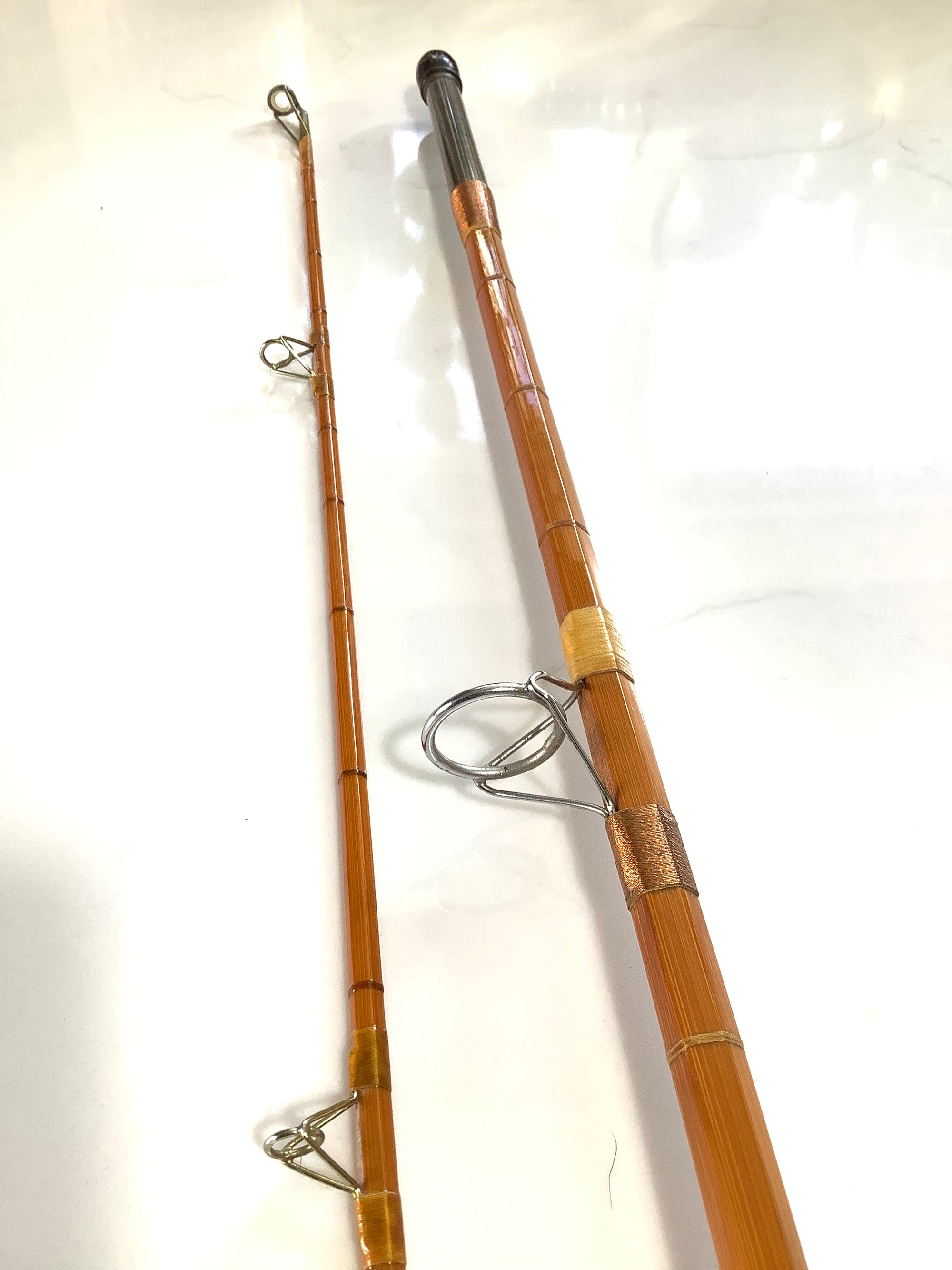 Rare Hardy Bros CARP rod Palakona Built Cane