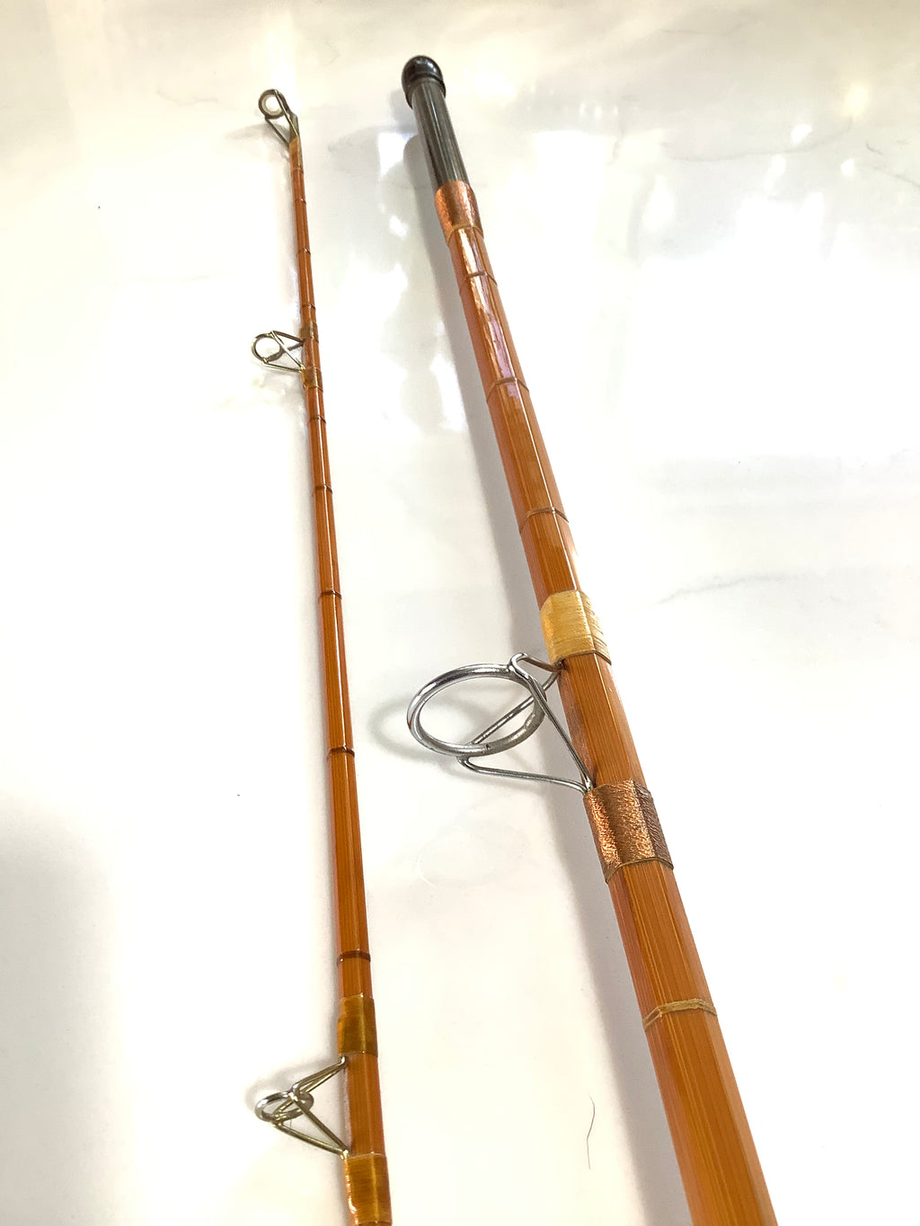 Rare Hardy Bros CARP rod Palakona Built Cane