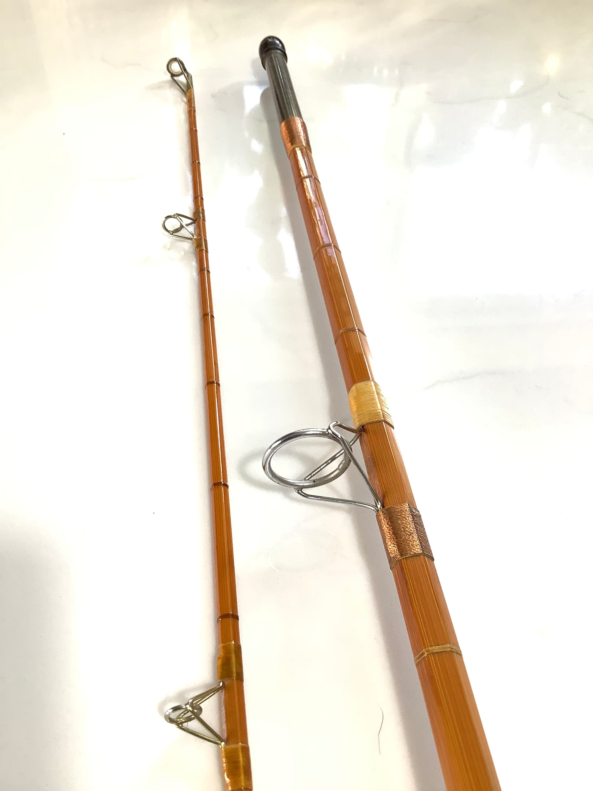 Rare Hardy Bros CARP rod Palakona Built Cane