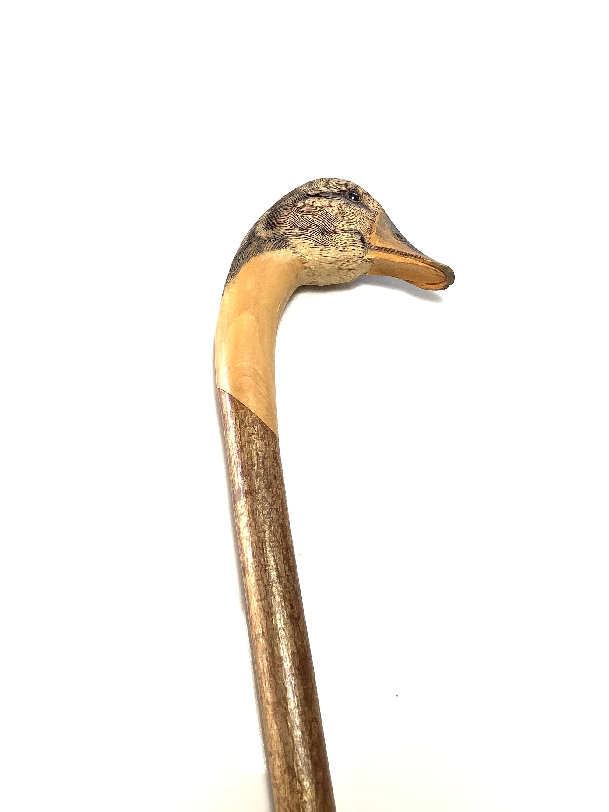 Westley Richards Hand Carved Duck Walking Stick By Master Carver