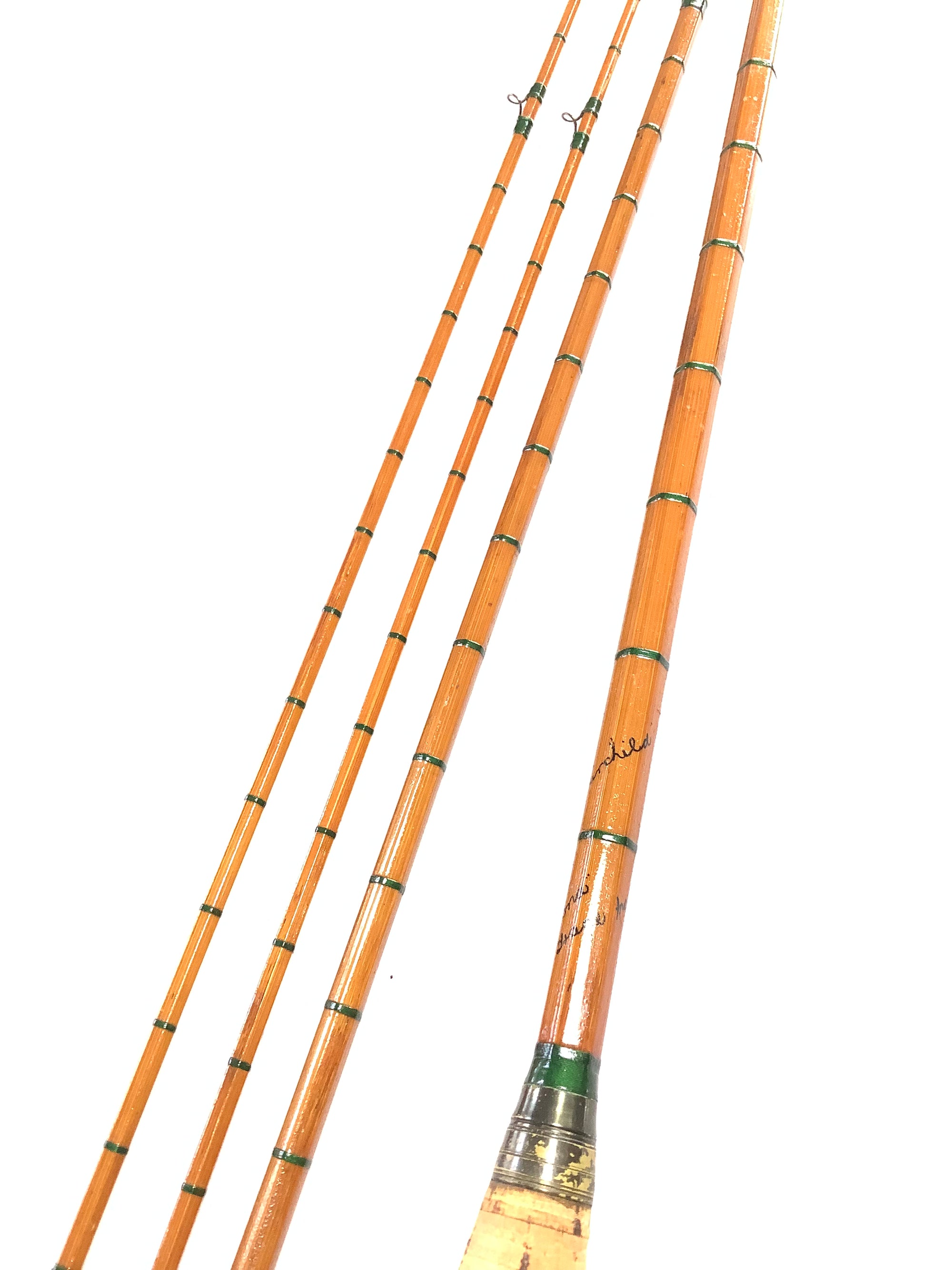 Rare Hardy Bros FAIRCHILD Built Palakona Cane 9ft Fly Rod