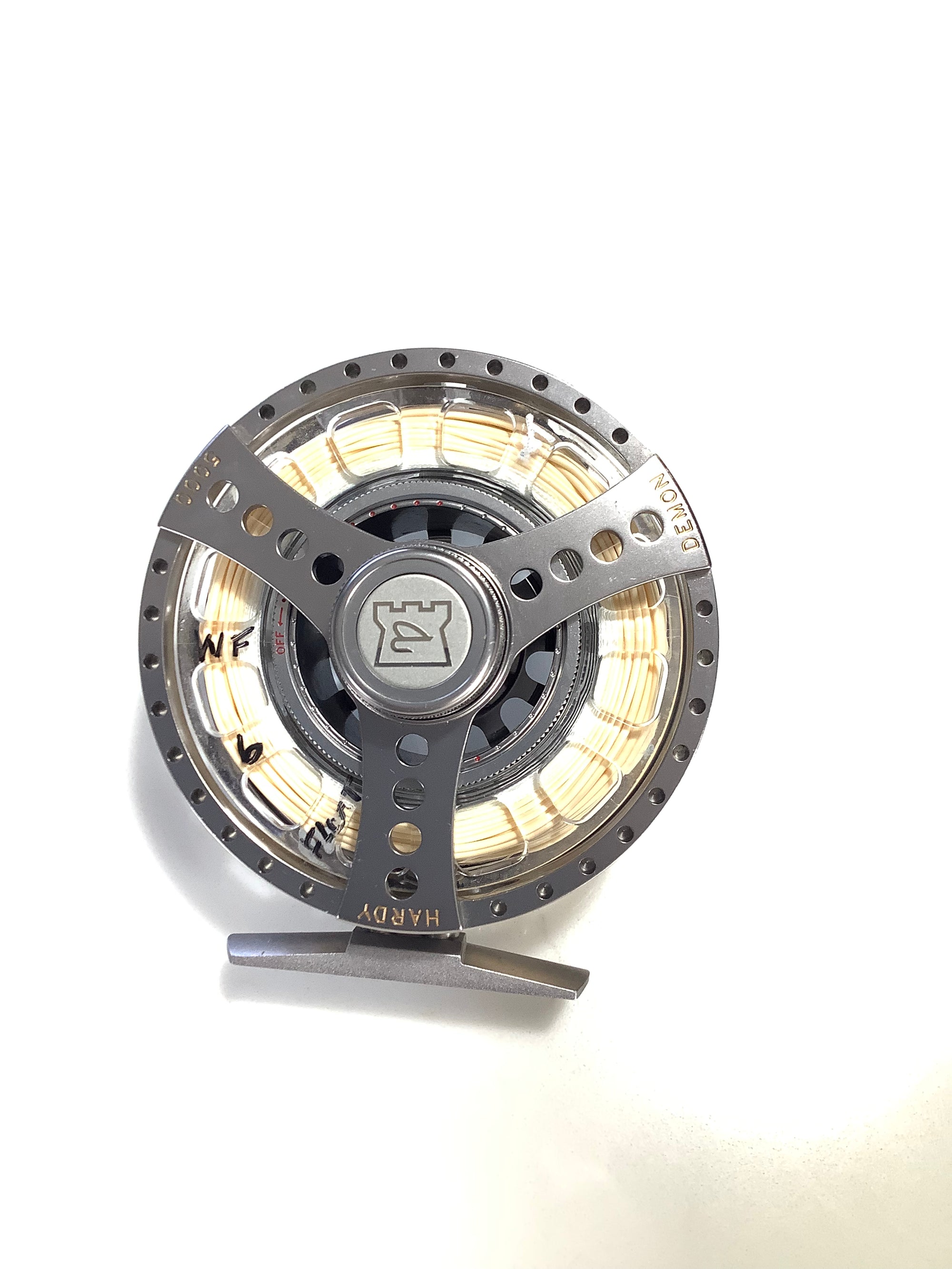 5000 fly reel Hardy Bros DEMON 5000 Fly reel with Spools & Lines