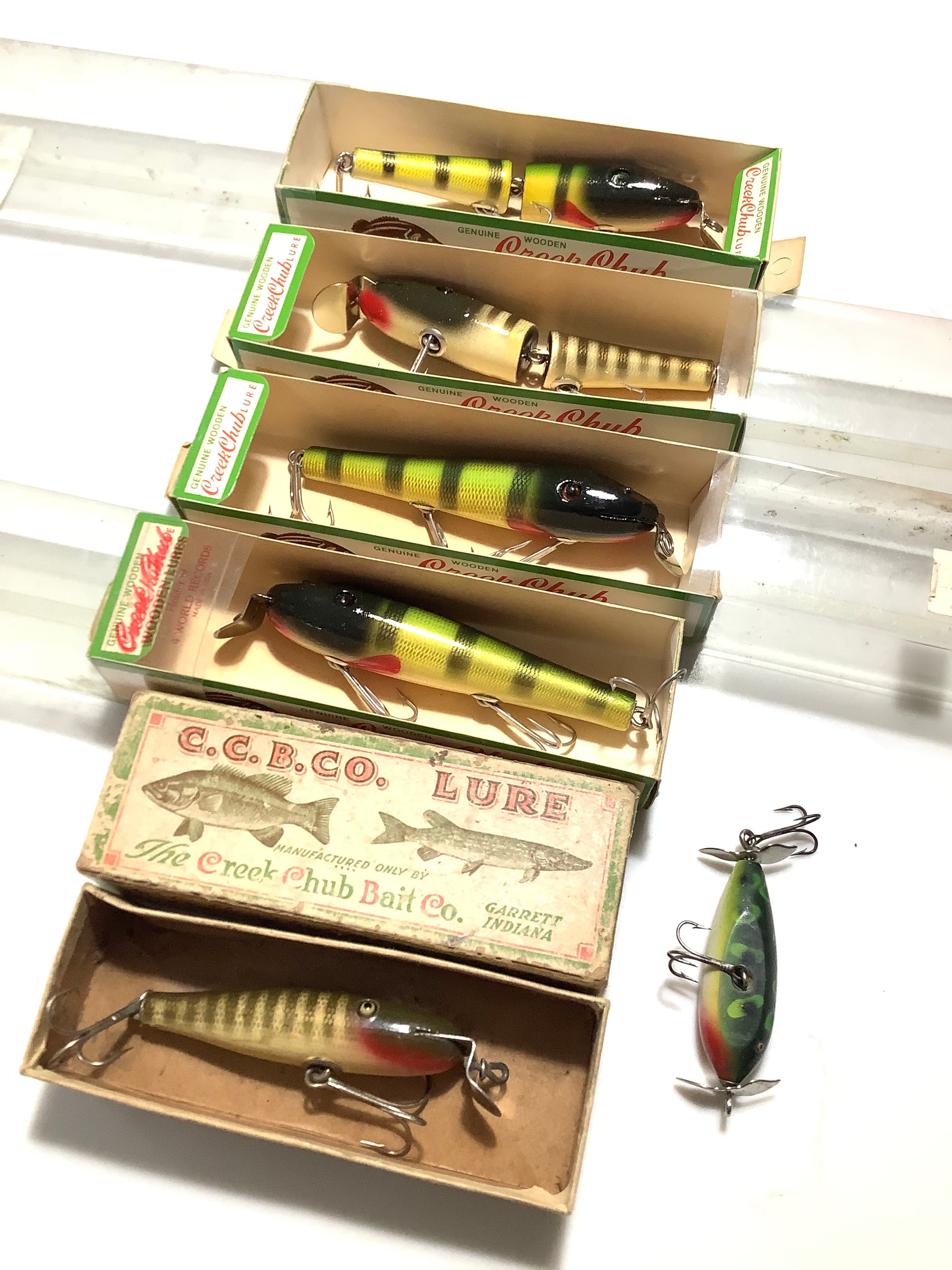 CREEK CHUB BAIT Co Selection of Boxed unused lures