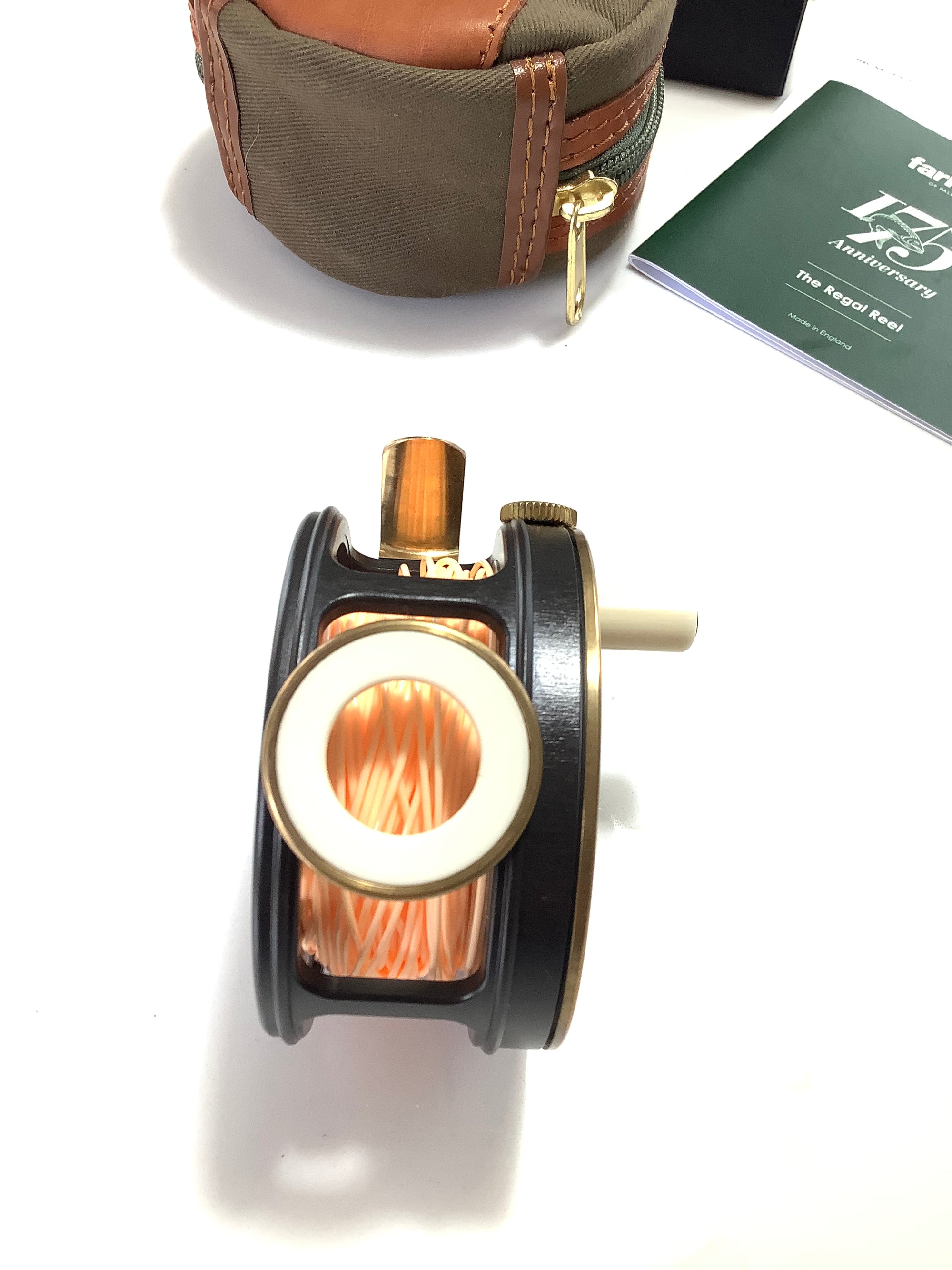 New FARLOWS of Pall Mall 3” 175th Anniversary Fly Reel with a New Cortland 444 Line
