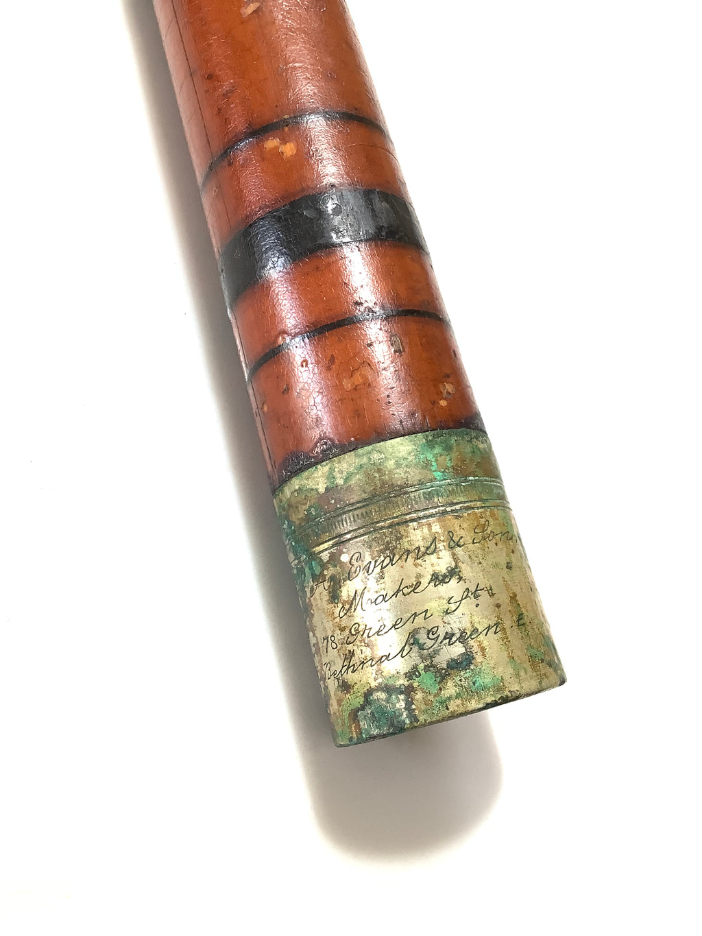Rare Antique EVANS Roach Pole as found in unrestored Condition