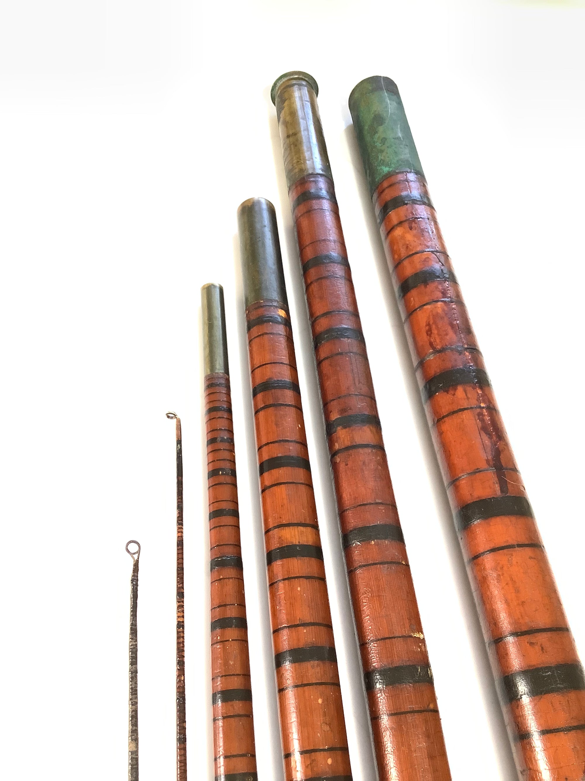 Rare Antique EVANS Roach Pole as found in unrestored Condition