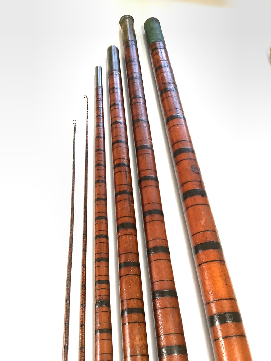 Rare Antique EVANS Roach Pole as found in unrestored Condition