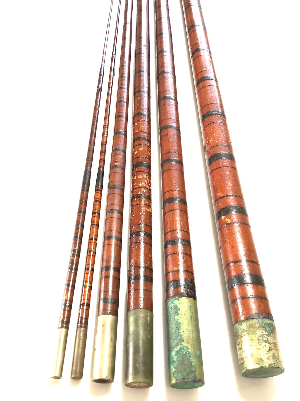 Rare Antique EVANS Roach Pole as found in unrestored Condition