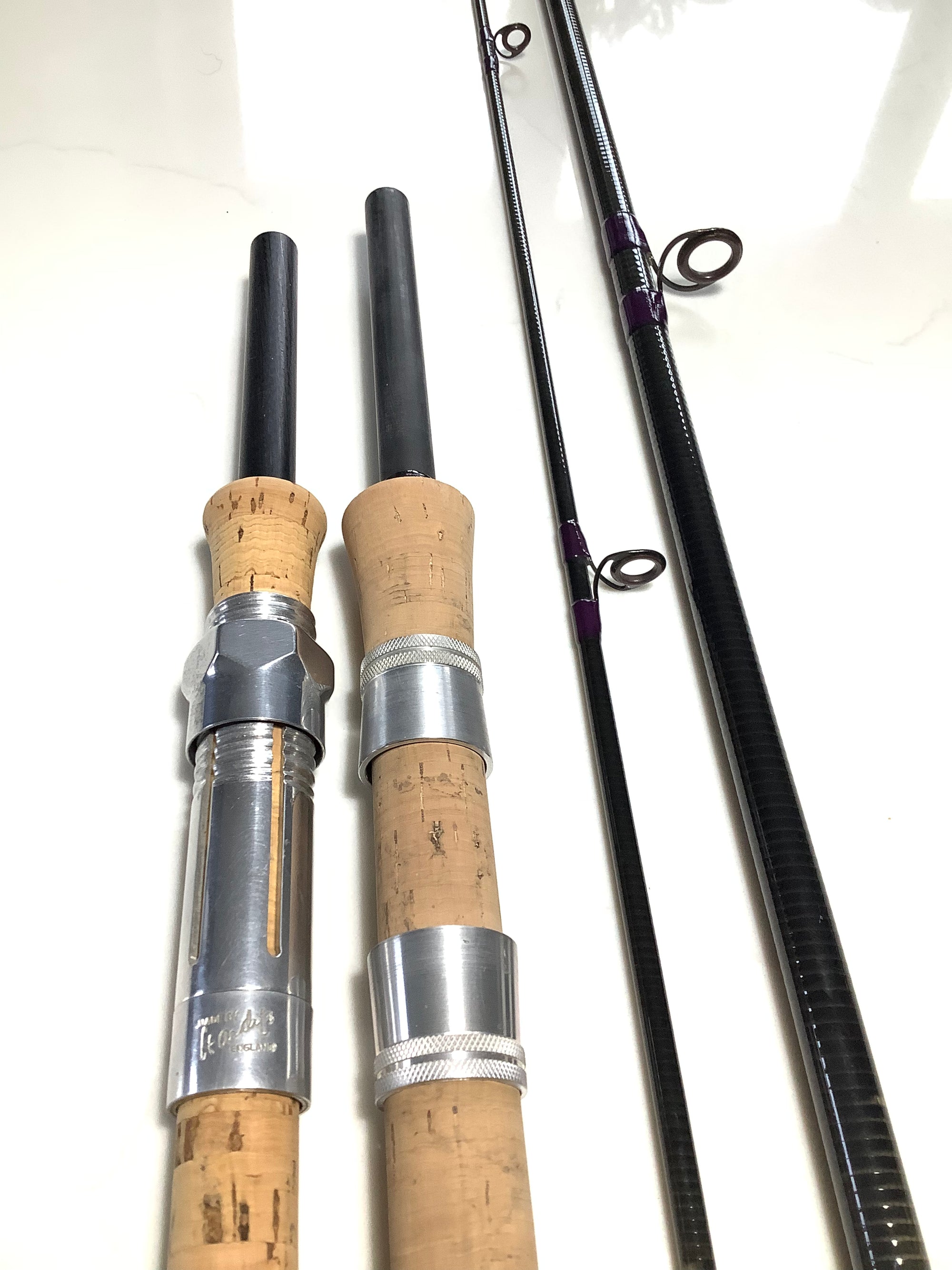 Hardy Bros The SPECIALIST 12 1/2 ft Rod with two Handles