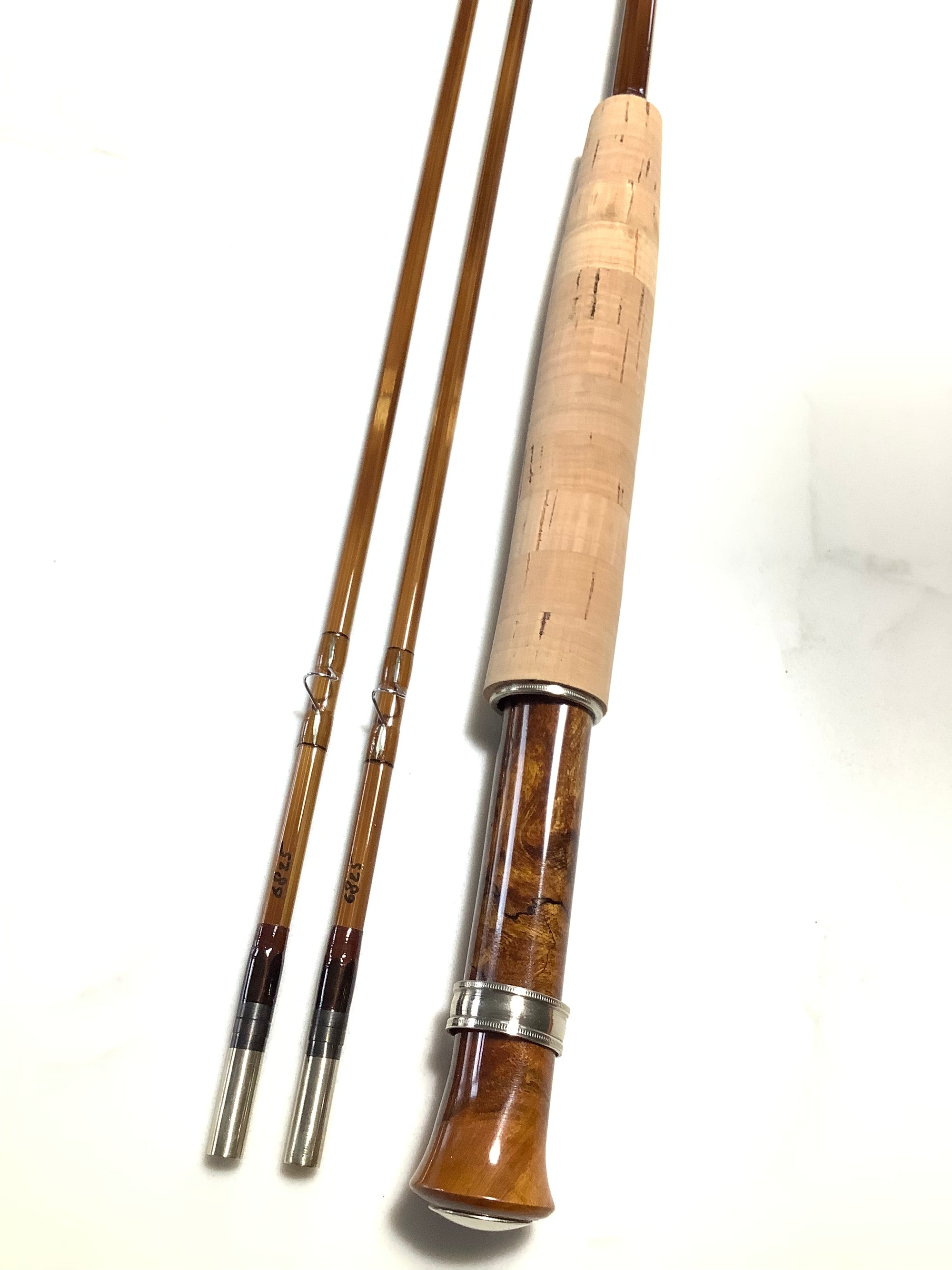 NEWLY Built By VANWICK “ The Chalk Stream Deluxe “6ft 10” #4 Built Cane Fly Rod