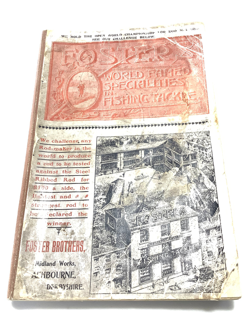 Rare Antique 1905 FOSTERS of Ashbourne Tackle Guide