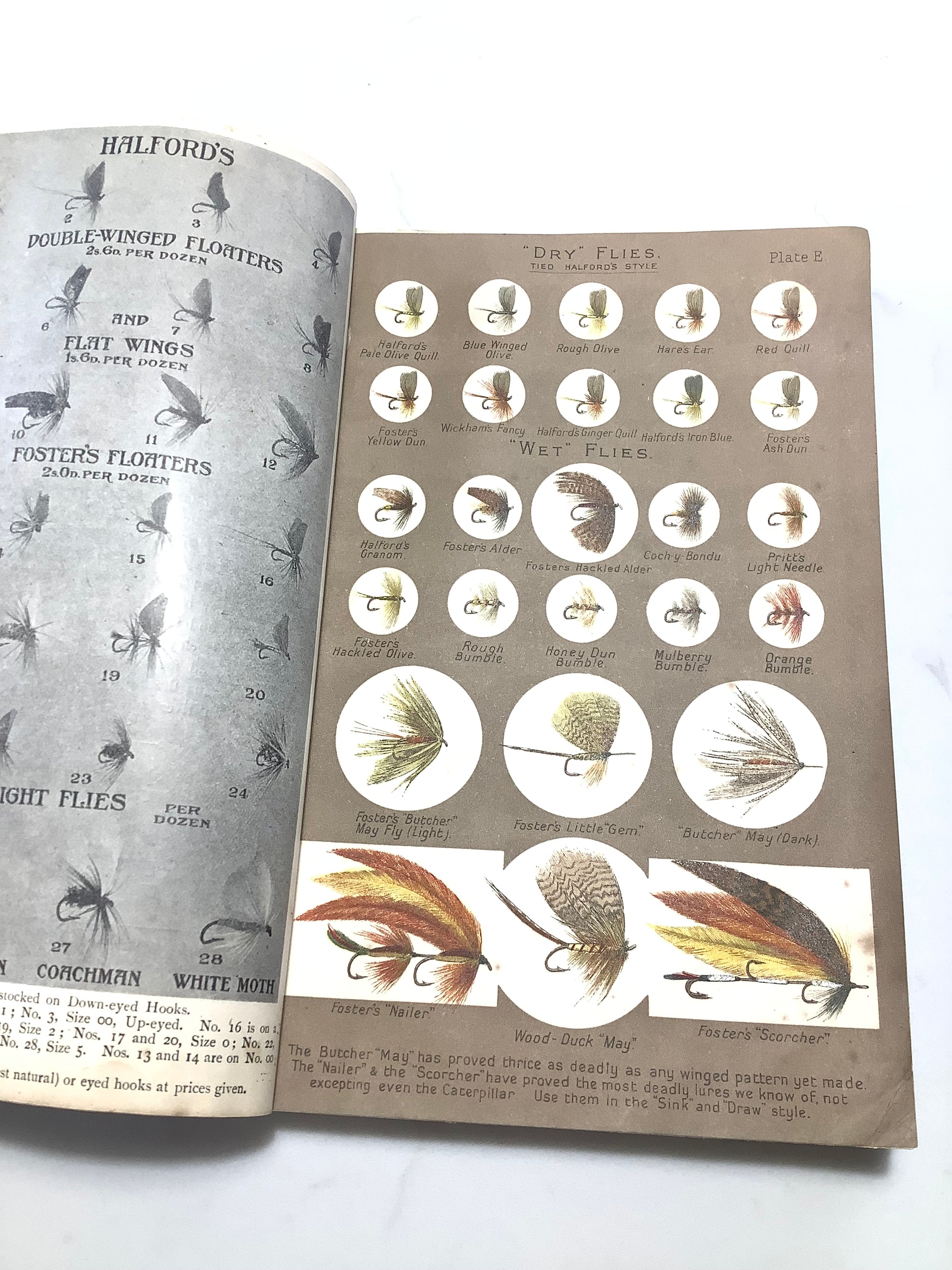 Rare Antique 1905 FOSTERS of Ashbourne Tackle Guide