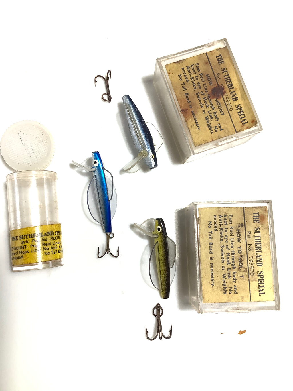 Vintage SUTHERLAND SPECIAL Lures unused