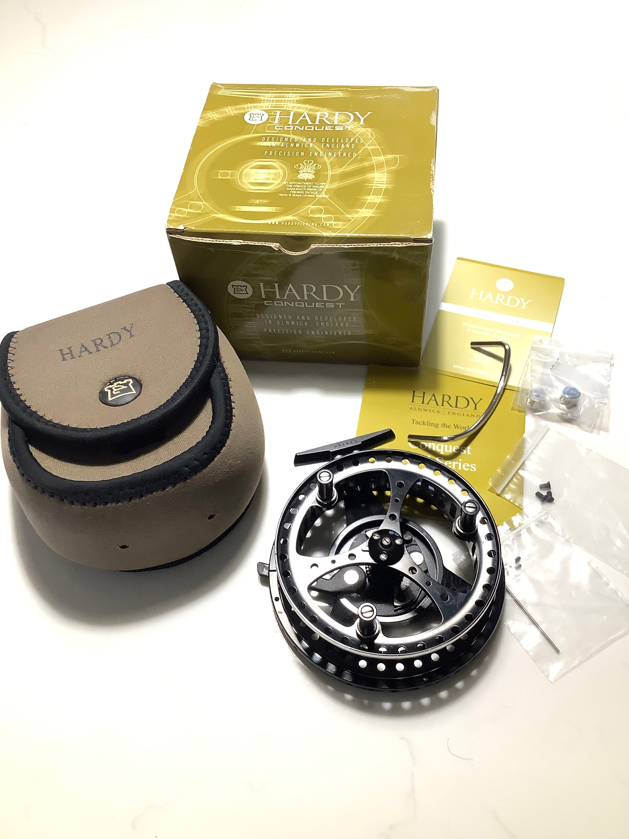 Hardy Bros CONQUEST 4 1/2” Centrepin