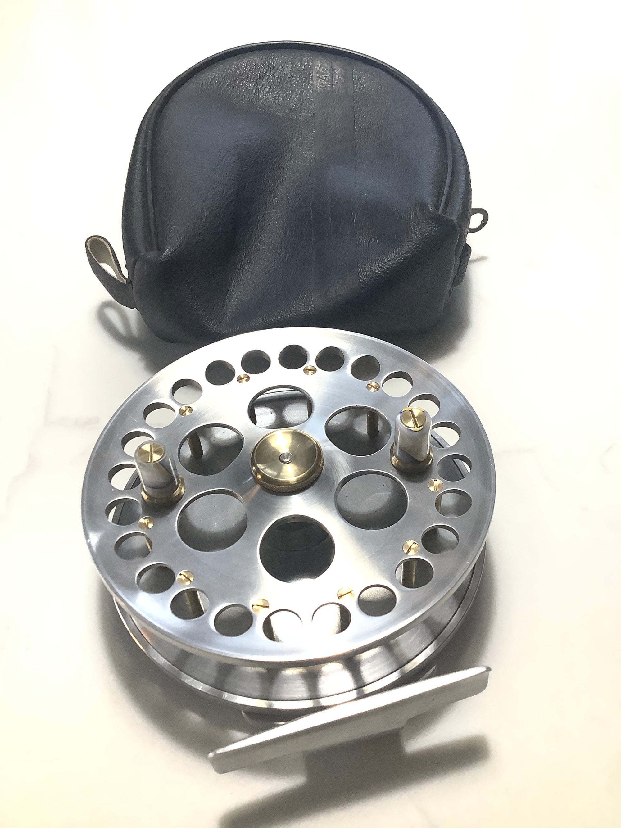 BESPOKE UNIQUE “ CHUB ANGLERS “ CUSTOM Built Adcock Stanton Centrepin