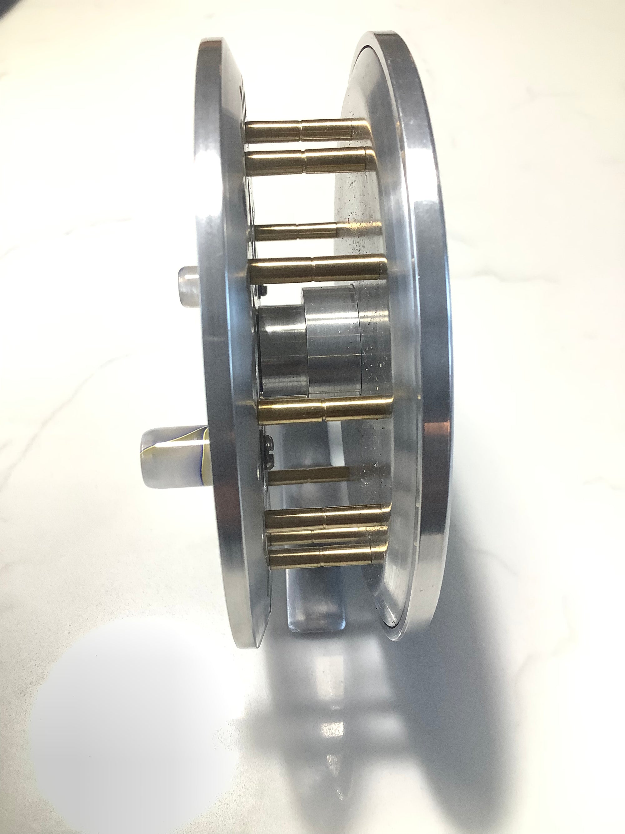 BESPOKE UNIQUE “ CHUB ANGLERS “ CUSTOM Built Adcock Stanton Centrepin