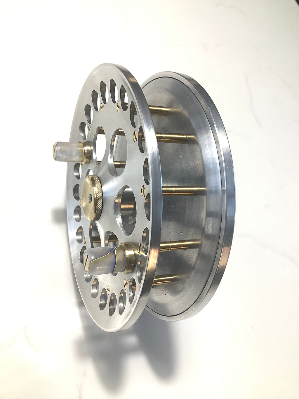 BESPOKE UNIQUE “ CHUB ANGLERS “ CUSTOM Built Adcock Stanton Centrepin