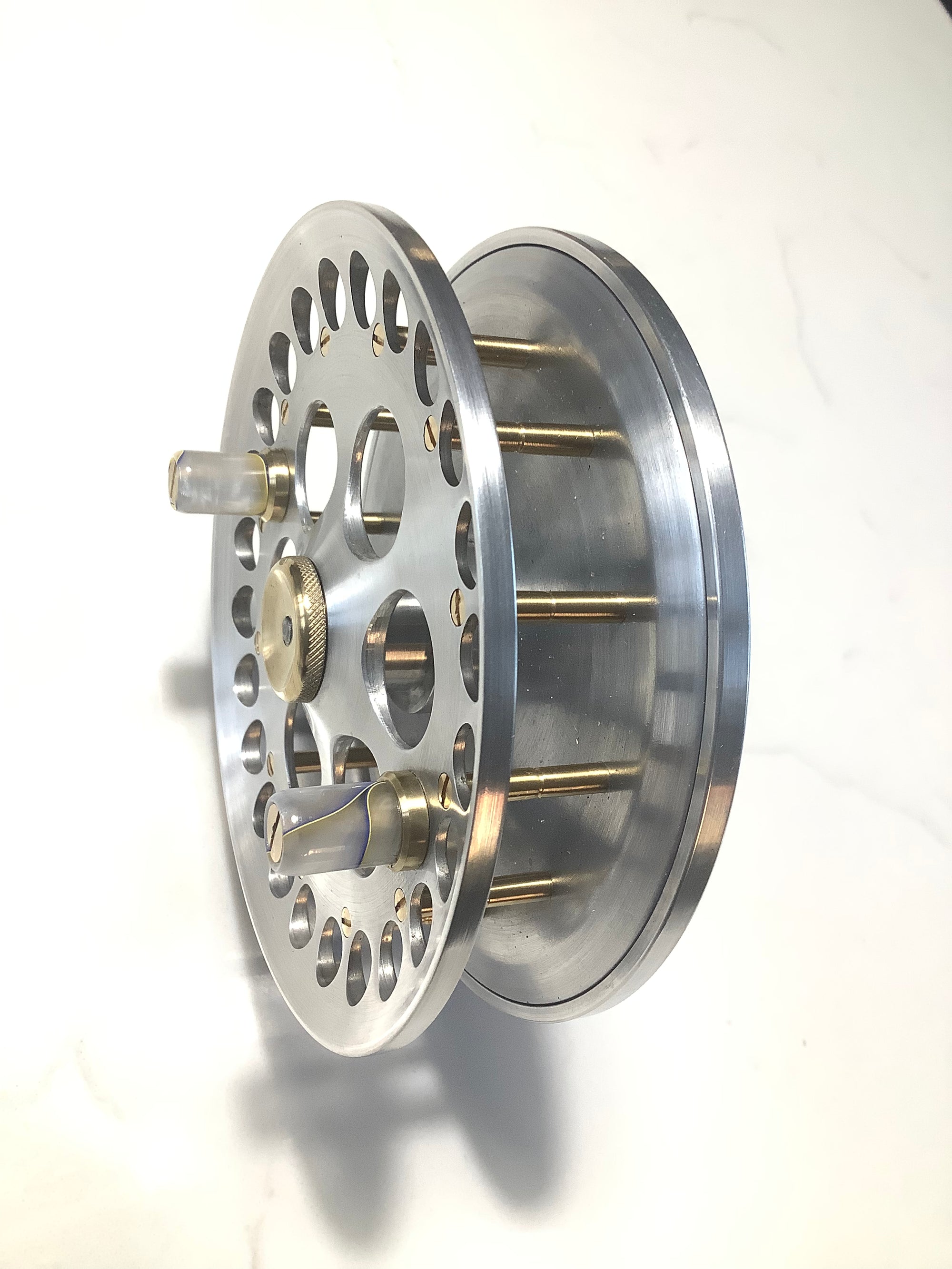 BESPOKE UNIQUE “ CHUB ANGLERS “ CUSTOM Built Adcock Stanton Centrepin