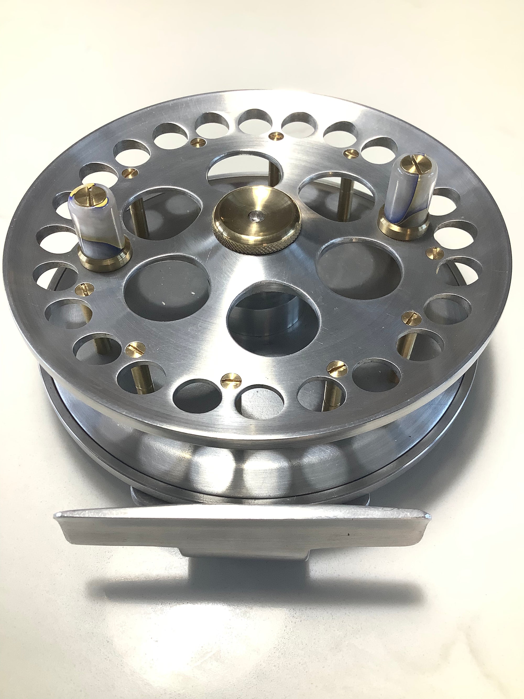 BESPOKE UNIQUE “ CHUB ANGLERS “ CUSTOM Built Adcock Stanton Centrepin