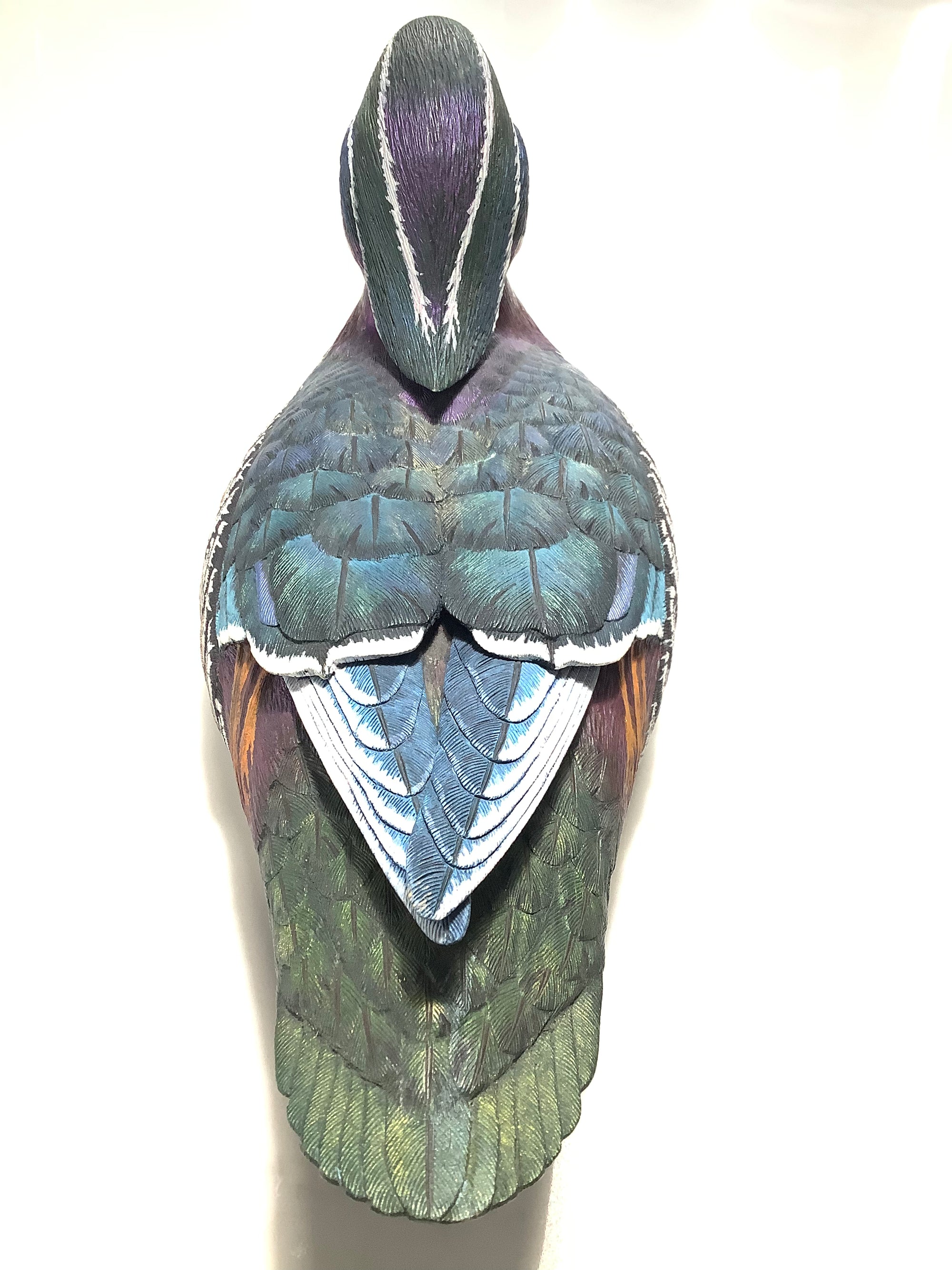 Stunning Hand Carved & Painted Woodcock By Award Winning Wood Carver COLIN CLARK