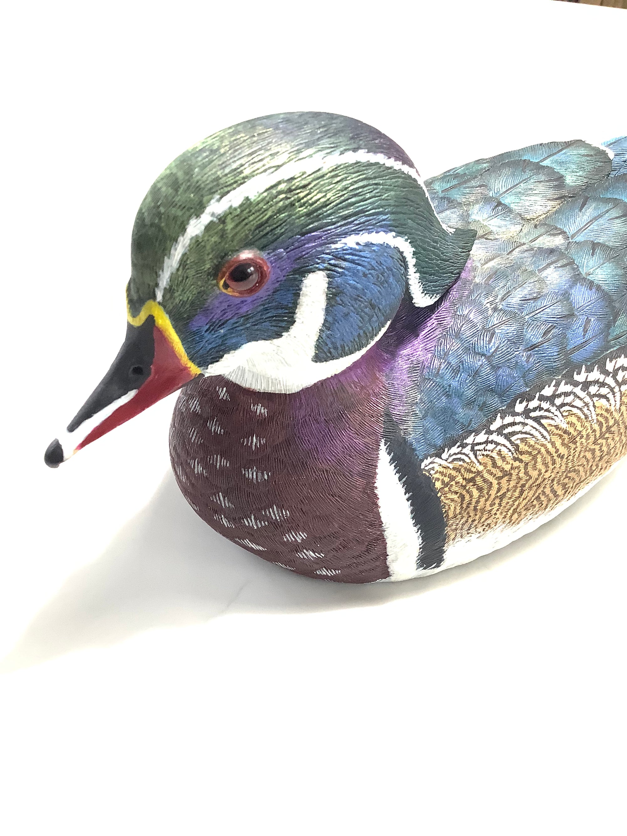 Stunning Hand Carved & Painted Woodcock By Award Winning Wood Carver COLIN CLARK