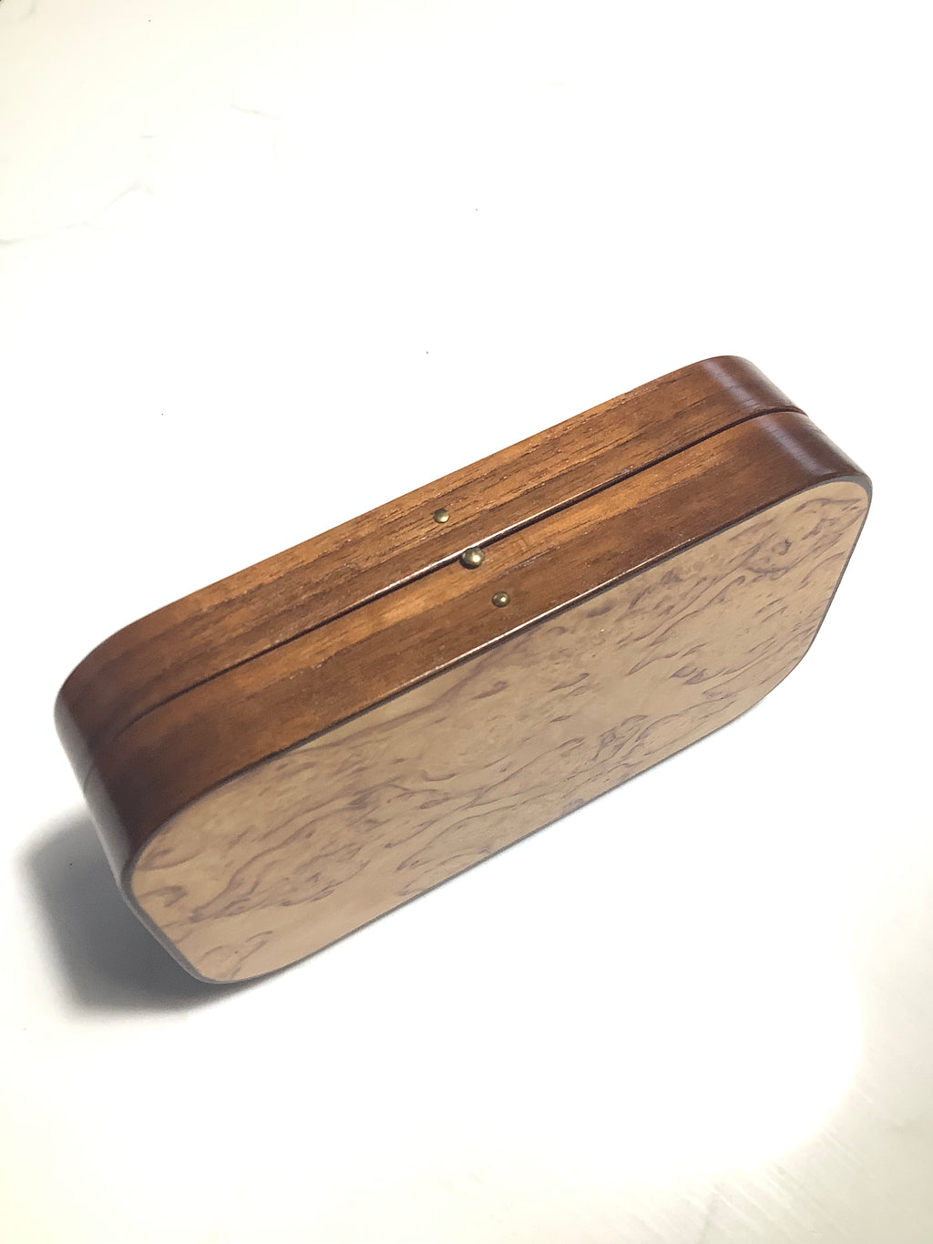 Scarce LARS ANDERSON of SWEDEN Hand Crafted Exotic Wood Fly Box for J:SON Best Swedish Made Flies