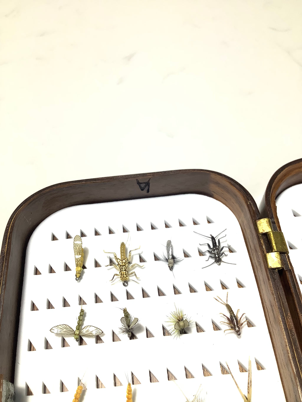 Scarce LARS ANDERSON of SWEDEN Hand Crafted Exotic Wood Fly Box for J:SON Best Swedish Made Flies