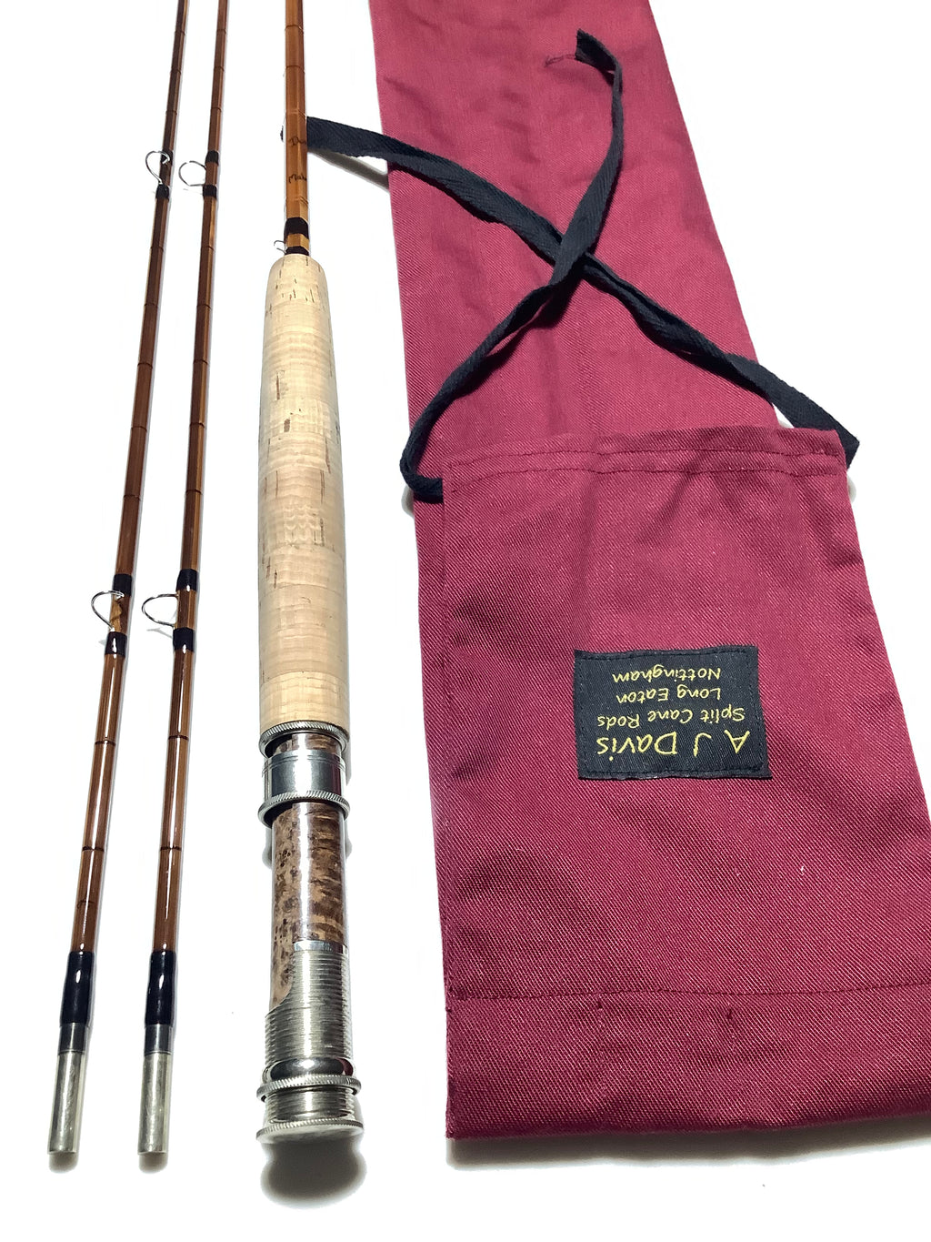 A.J.Davis DAMSELFLY Built Cane 7 ft 10” Fly Rod