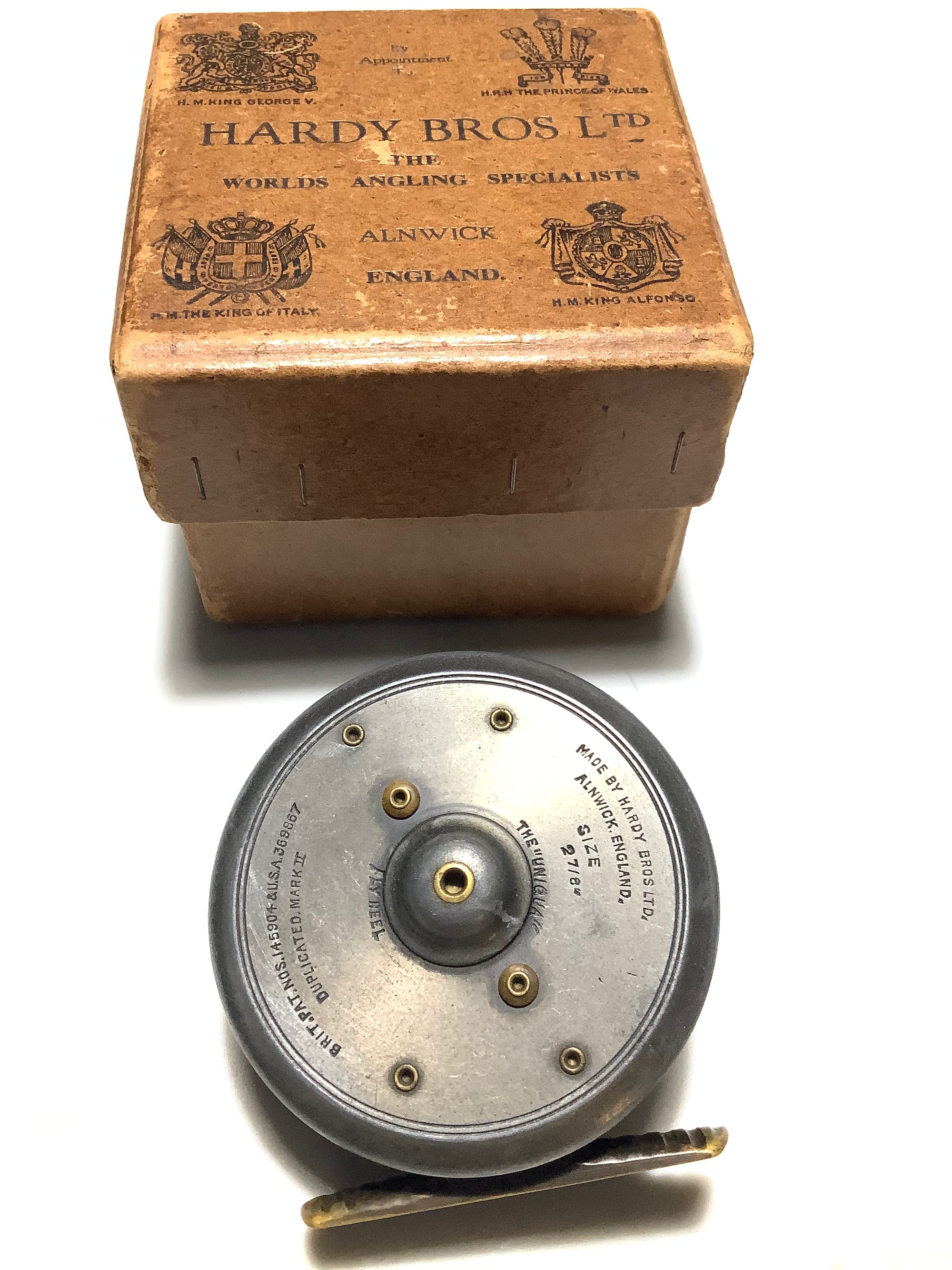 Antique Hardy Bros 2 7/8” UNIQUA FLY REEL
