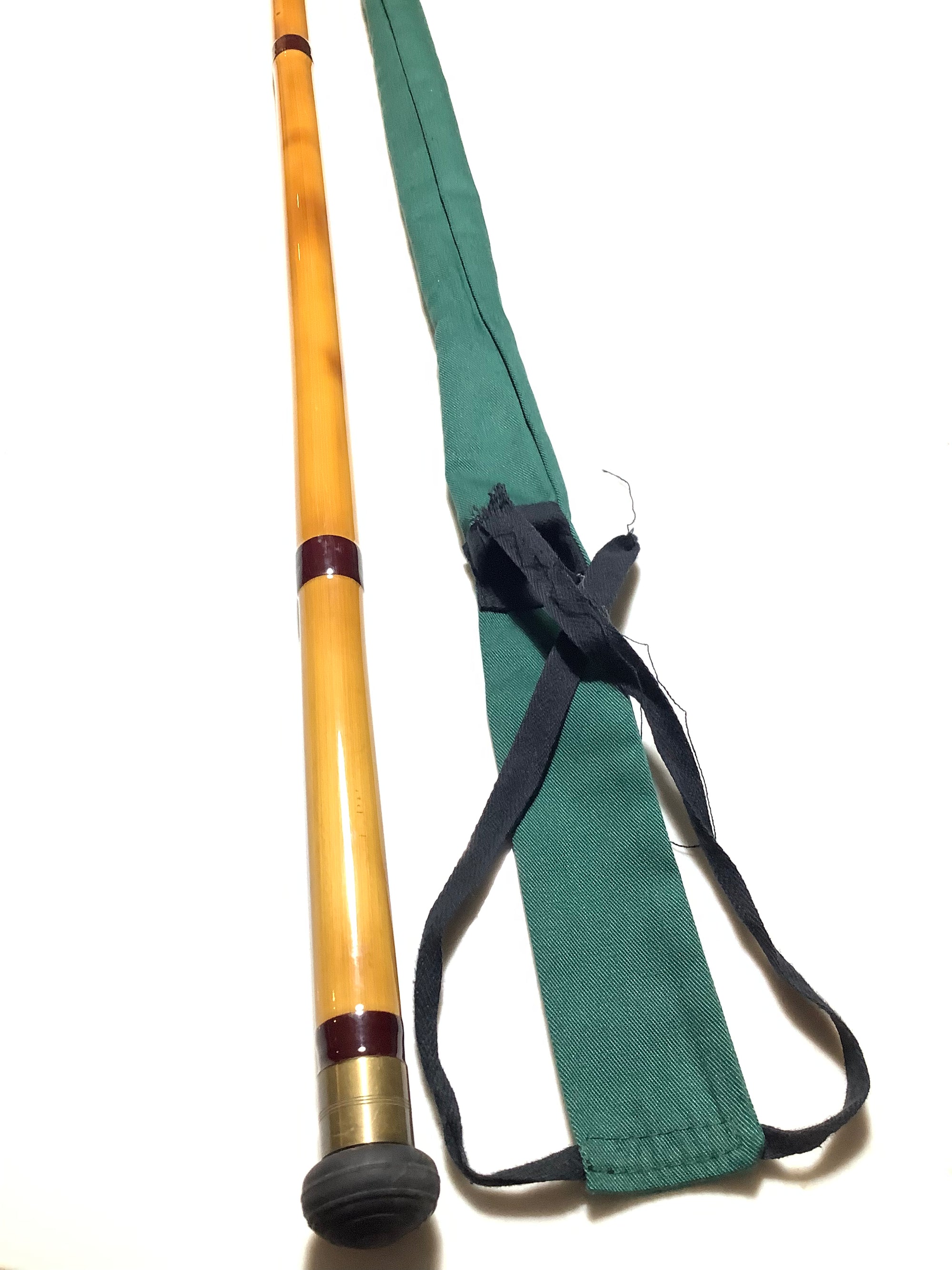 A.J.DAVIS Hand crafted Traditional Cane Landing Net Pole