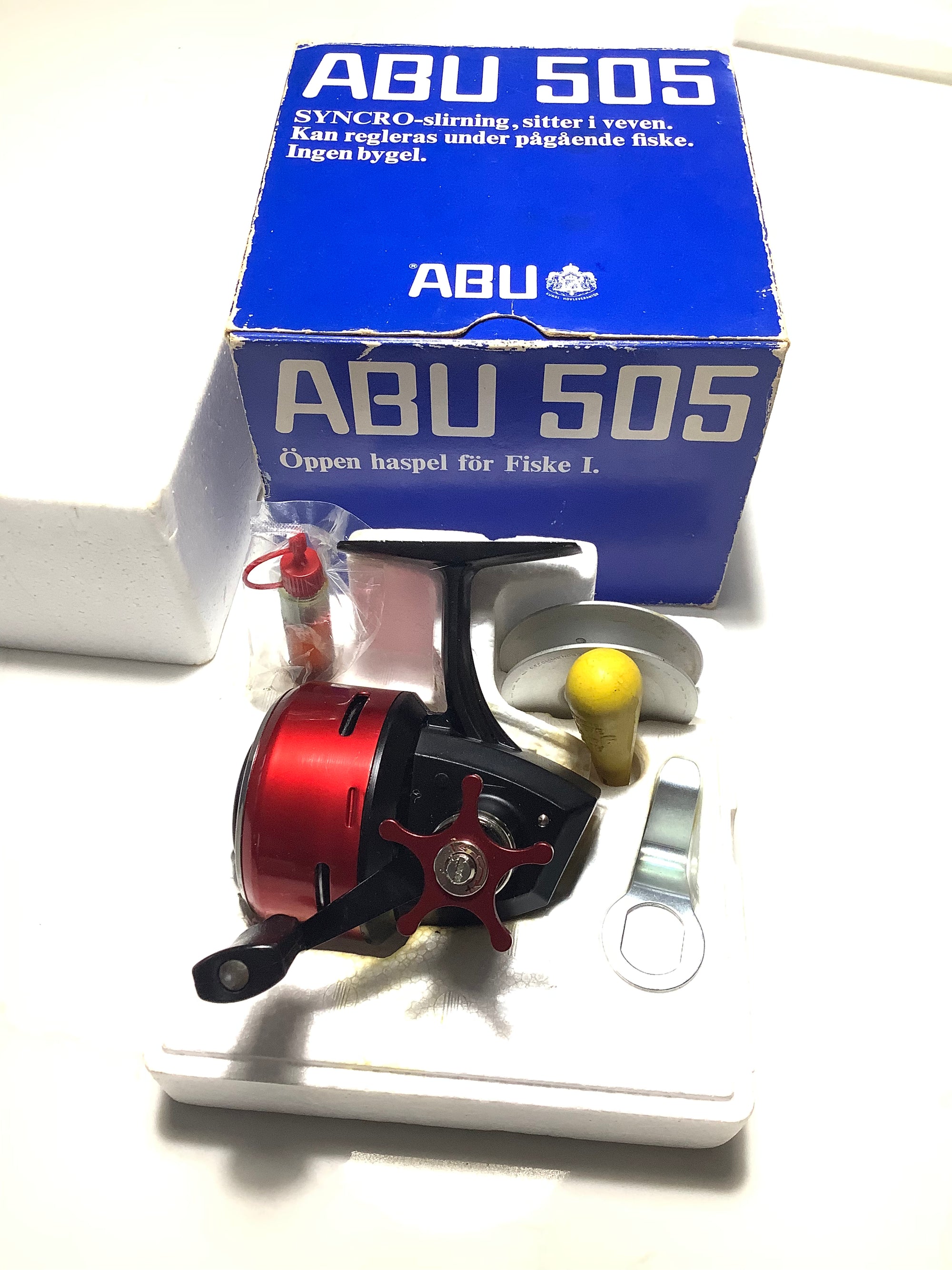 Vintage ABU 505 Boxed Reel
