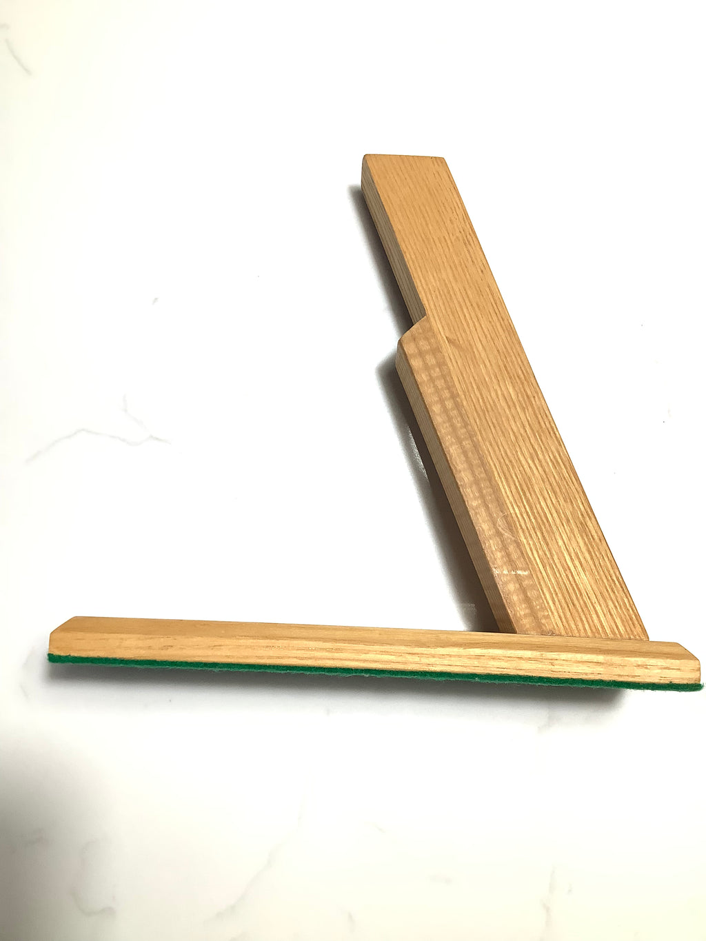 Solid Oak wood Reel Presentation Display Stand