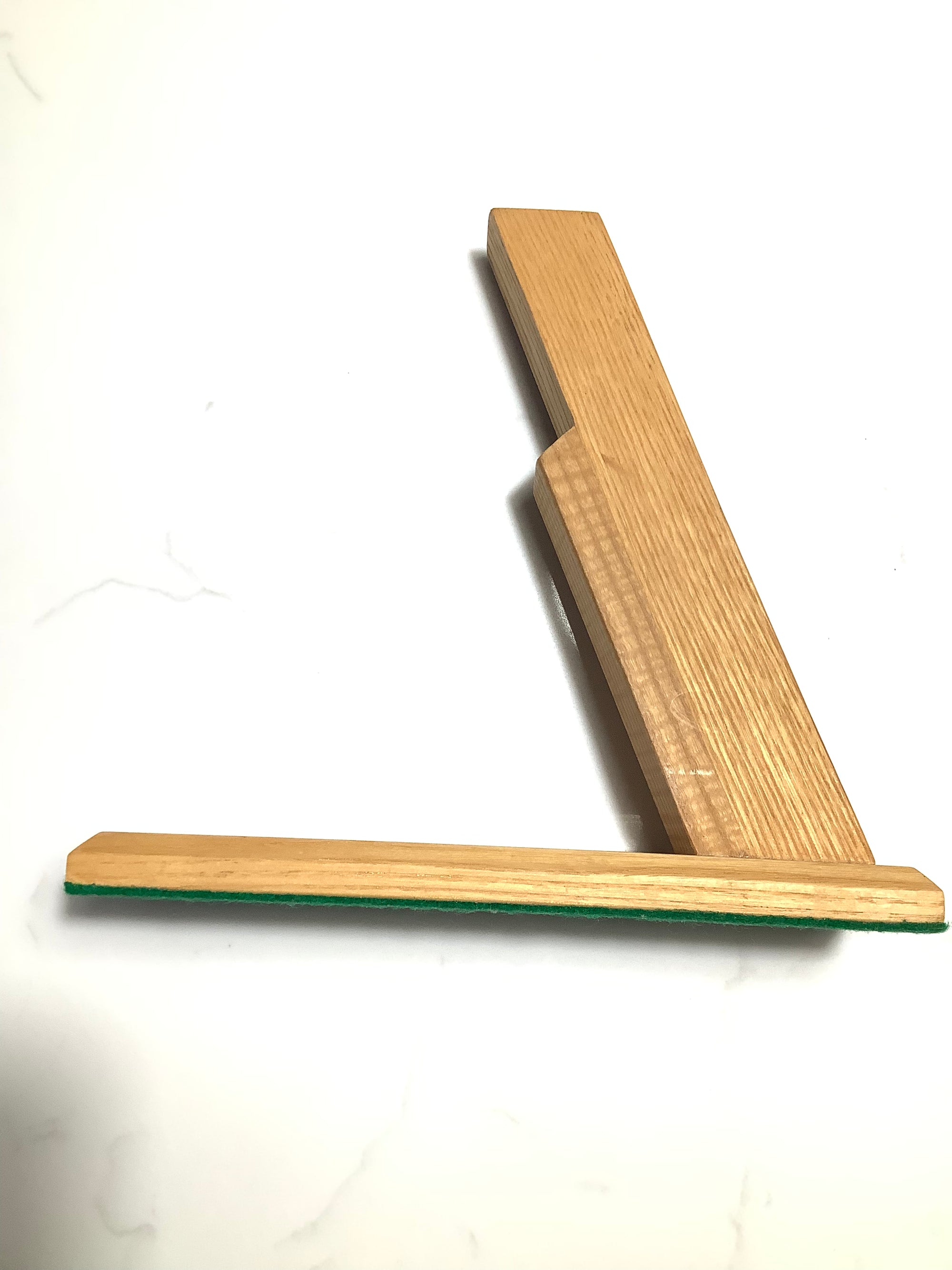 Solid Oak wood Reel Presentation Display Stand