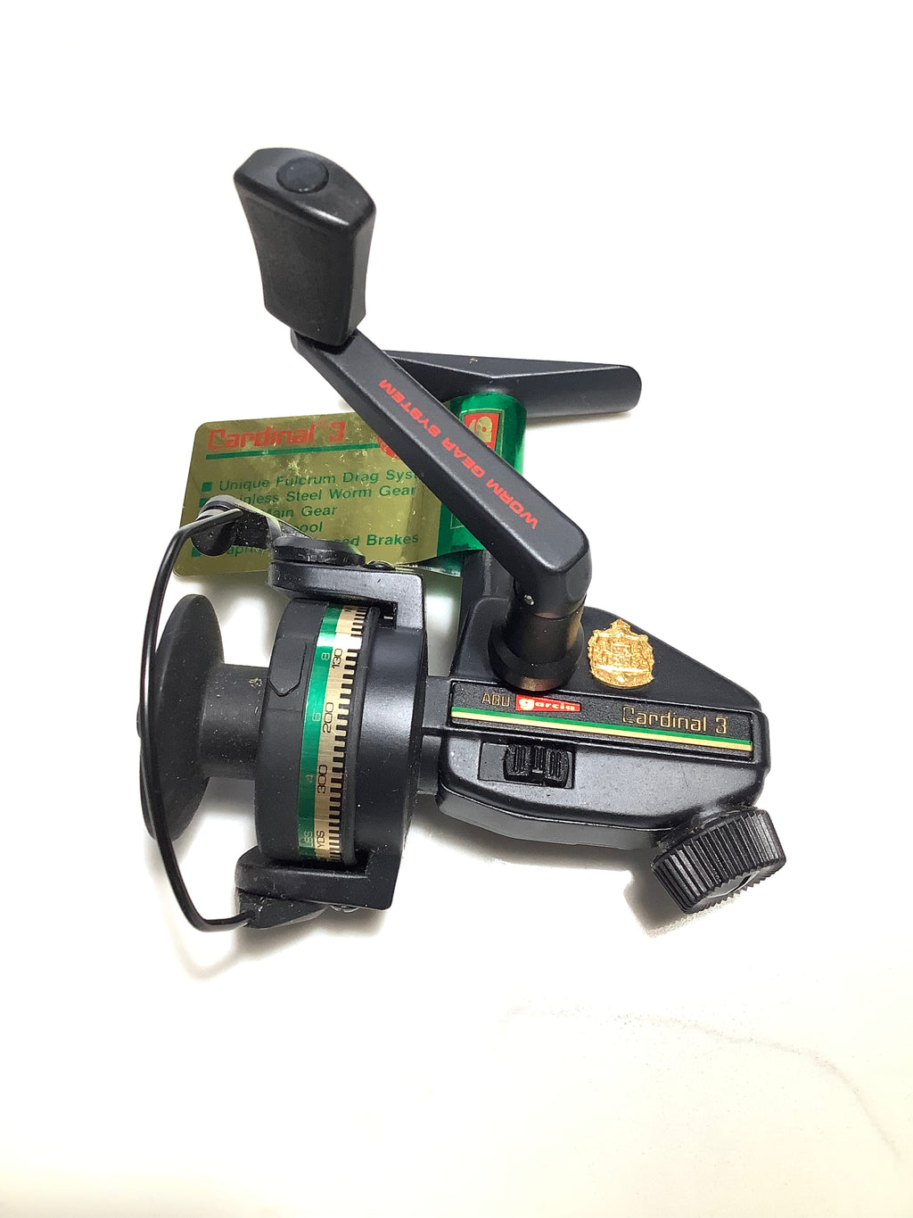 Vintage Boxed ABU Garcia GreenLine CARDINAL 3 Reel UNUSED