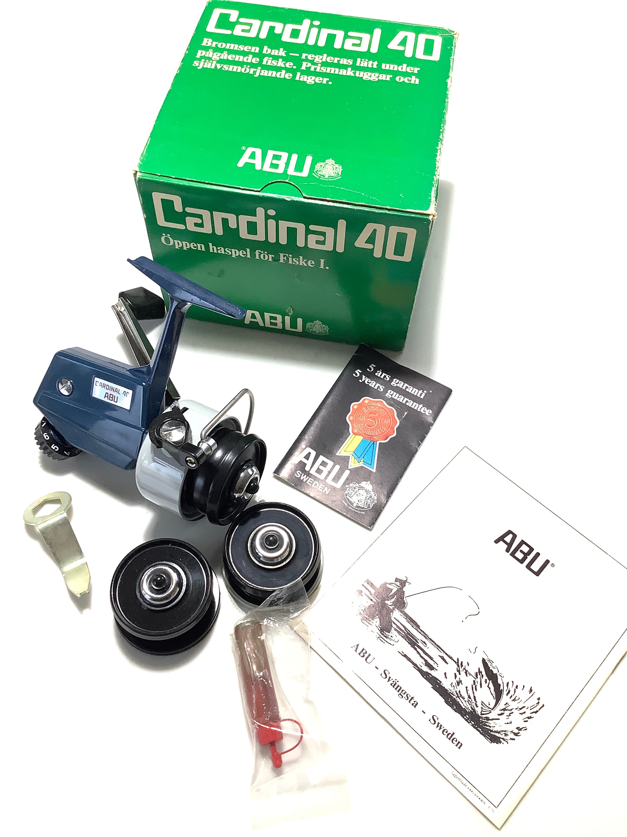 Mint boxed ABU CARDINAL 40 Reel