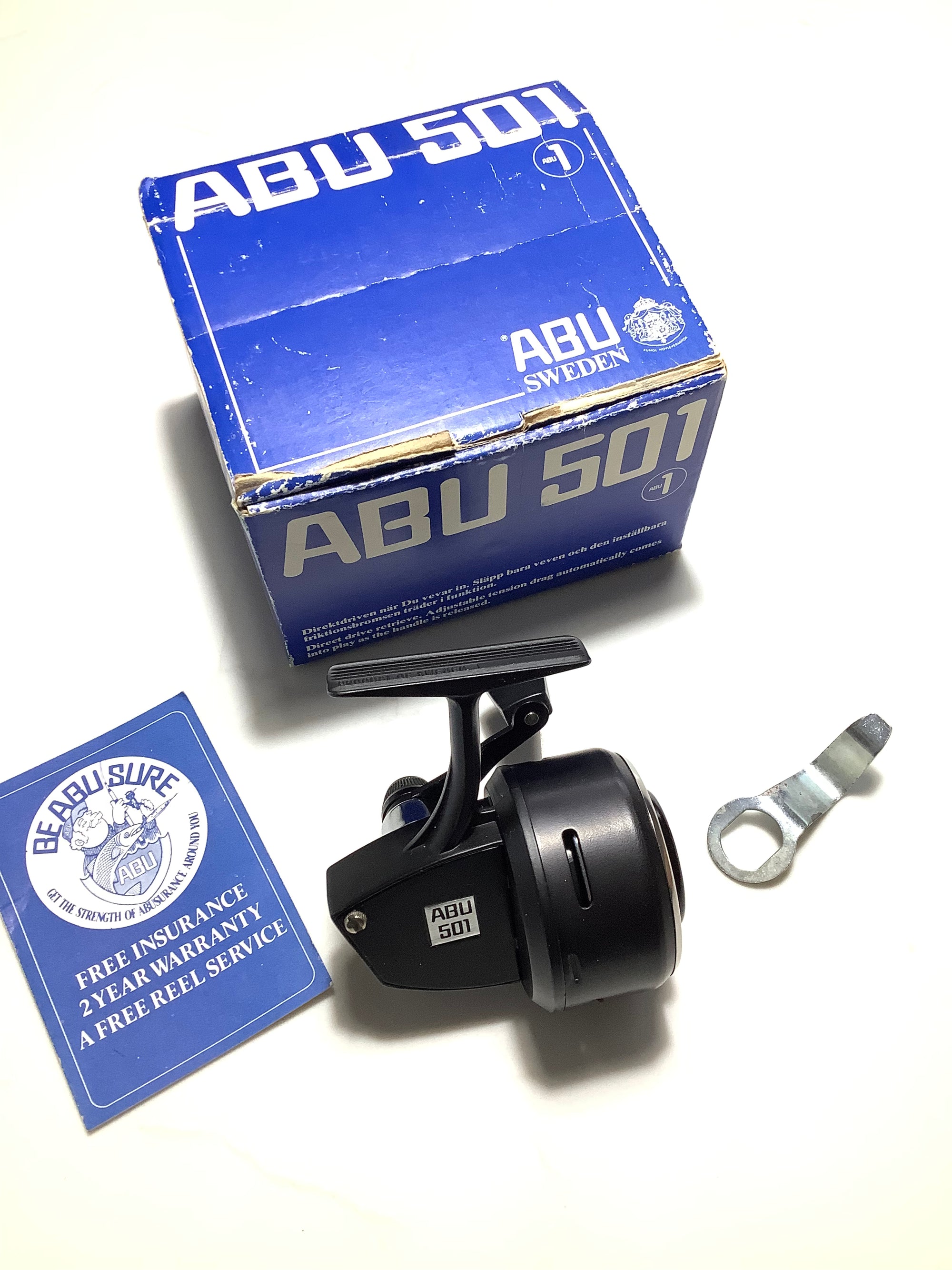 Boxed unused ABU 501 Reel