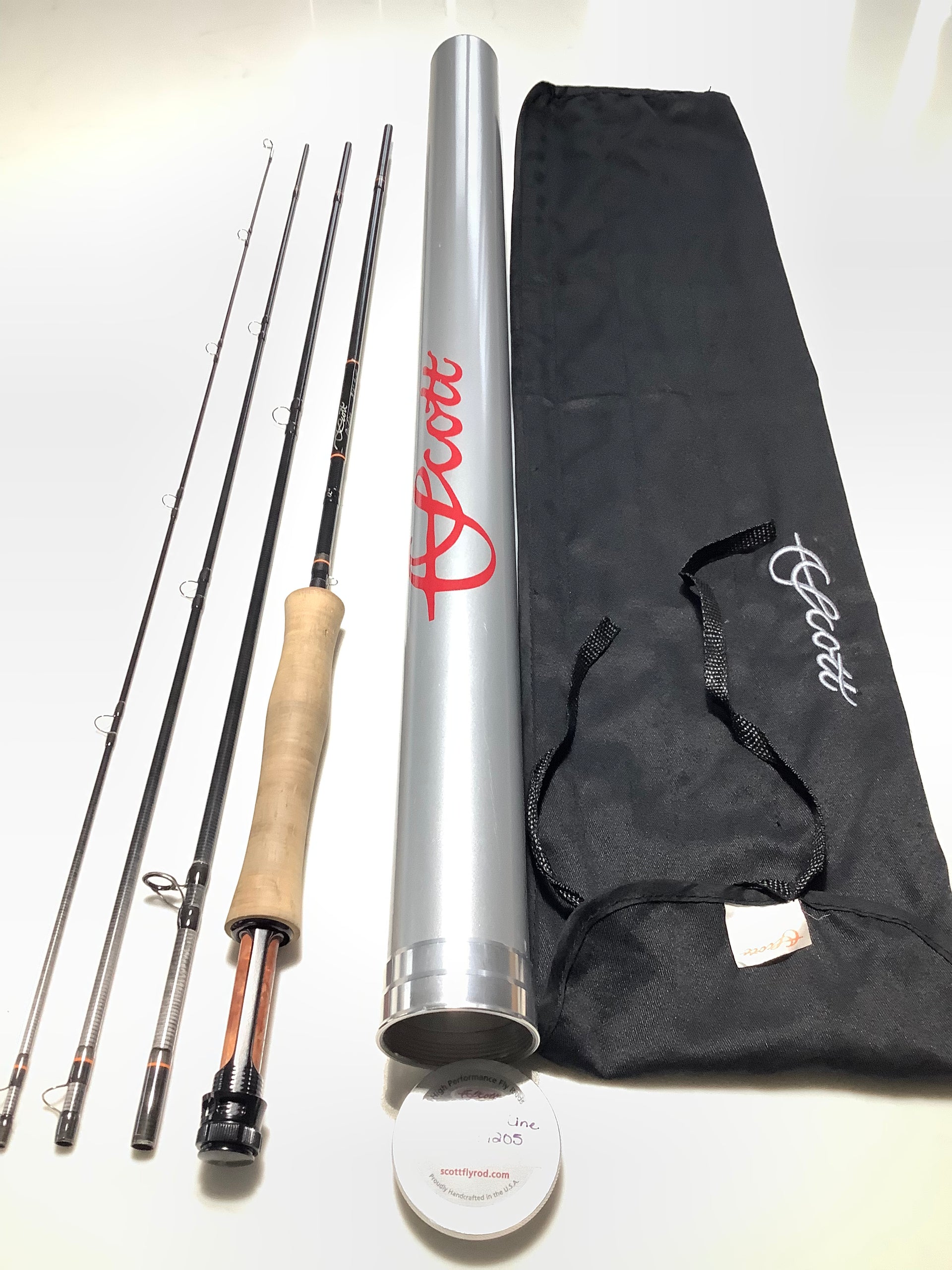 SCOTT RADIAN 8ft 6” #4 Fly Rod – Antique & Vintage Fishing Tackle