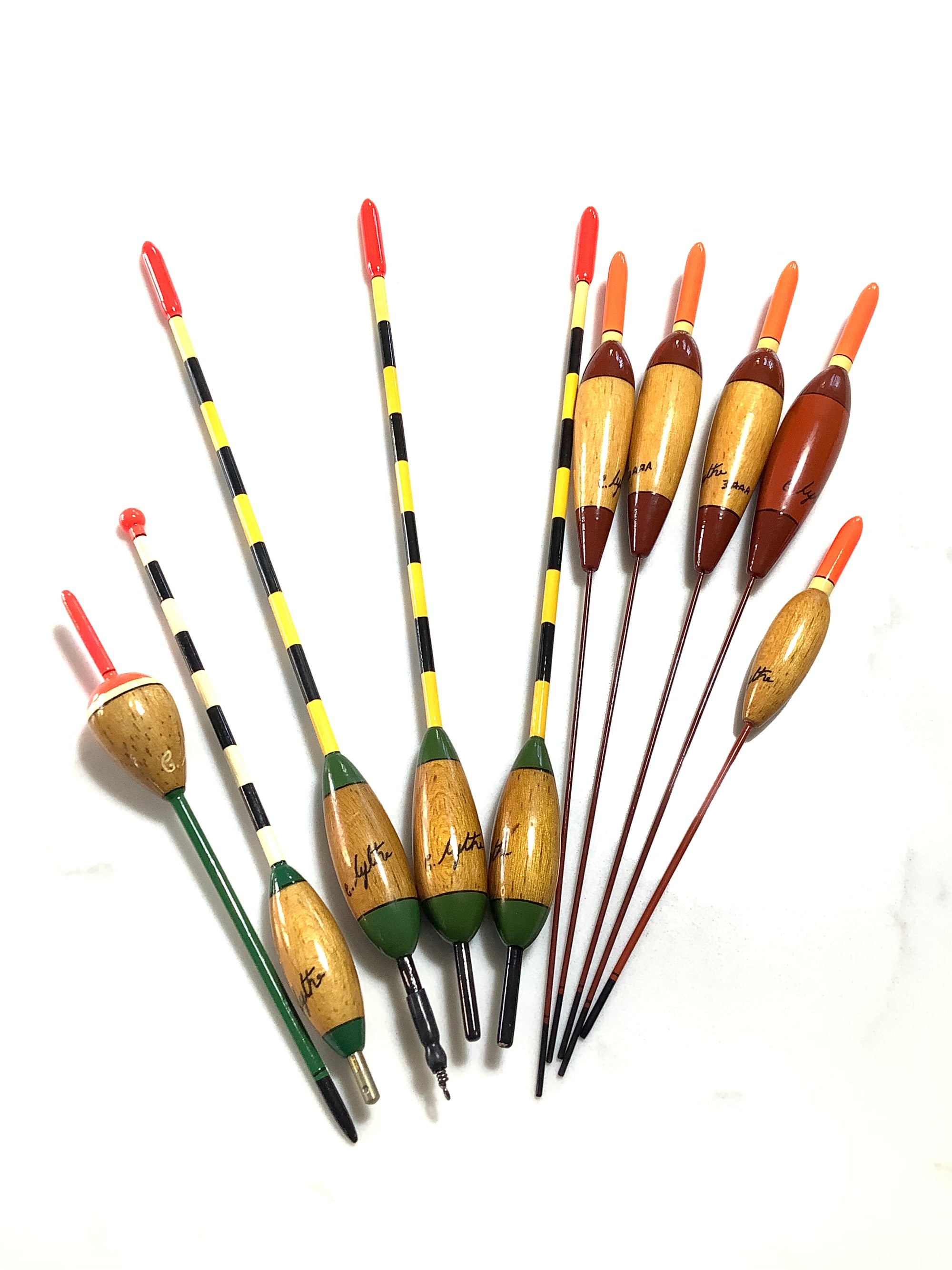 Ten Chris Lythe Hand Crafted Floats