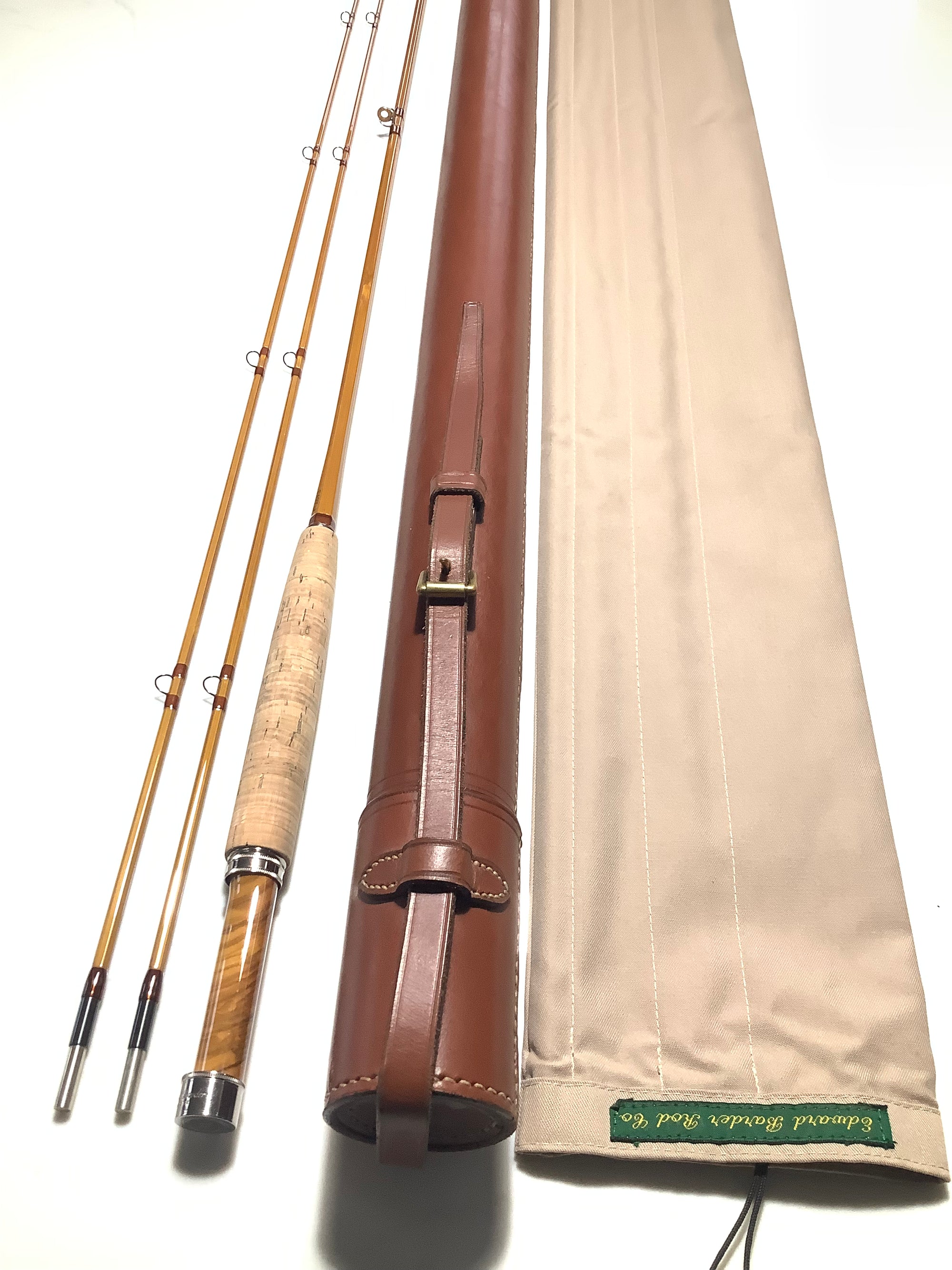 EDWARD BARDER FLY ROD 7ft #3 Built Cane as NEW