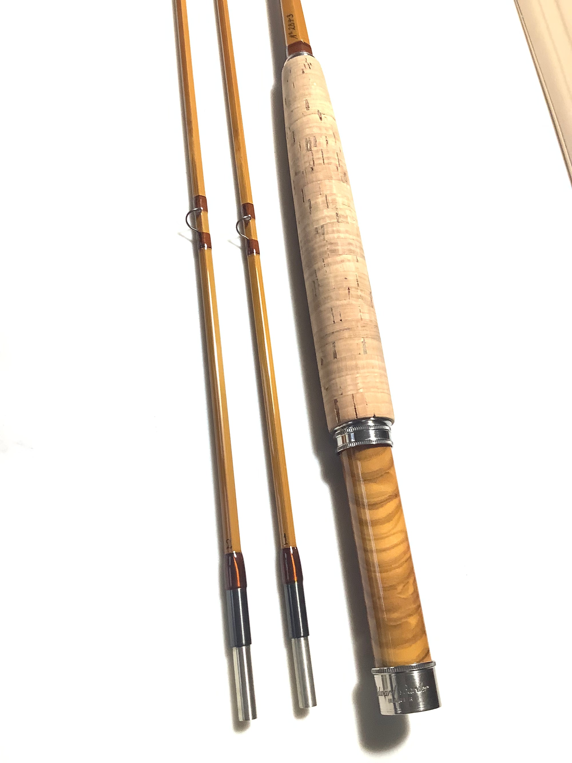 EDWARD BARDER FLY ROD 7ft #3 Built Cane as NEW