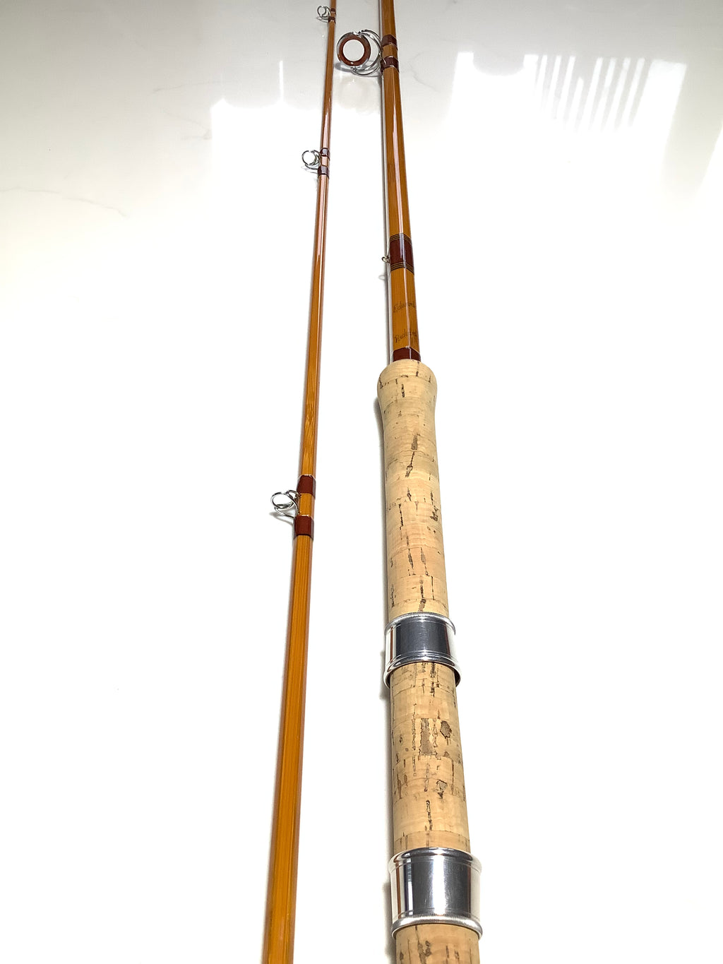 EDWARD BARDER Rare S/U Richard Walker MKIV Built Cane Rod
