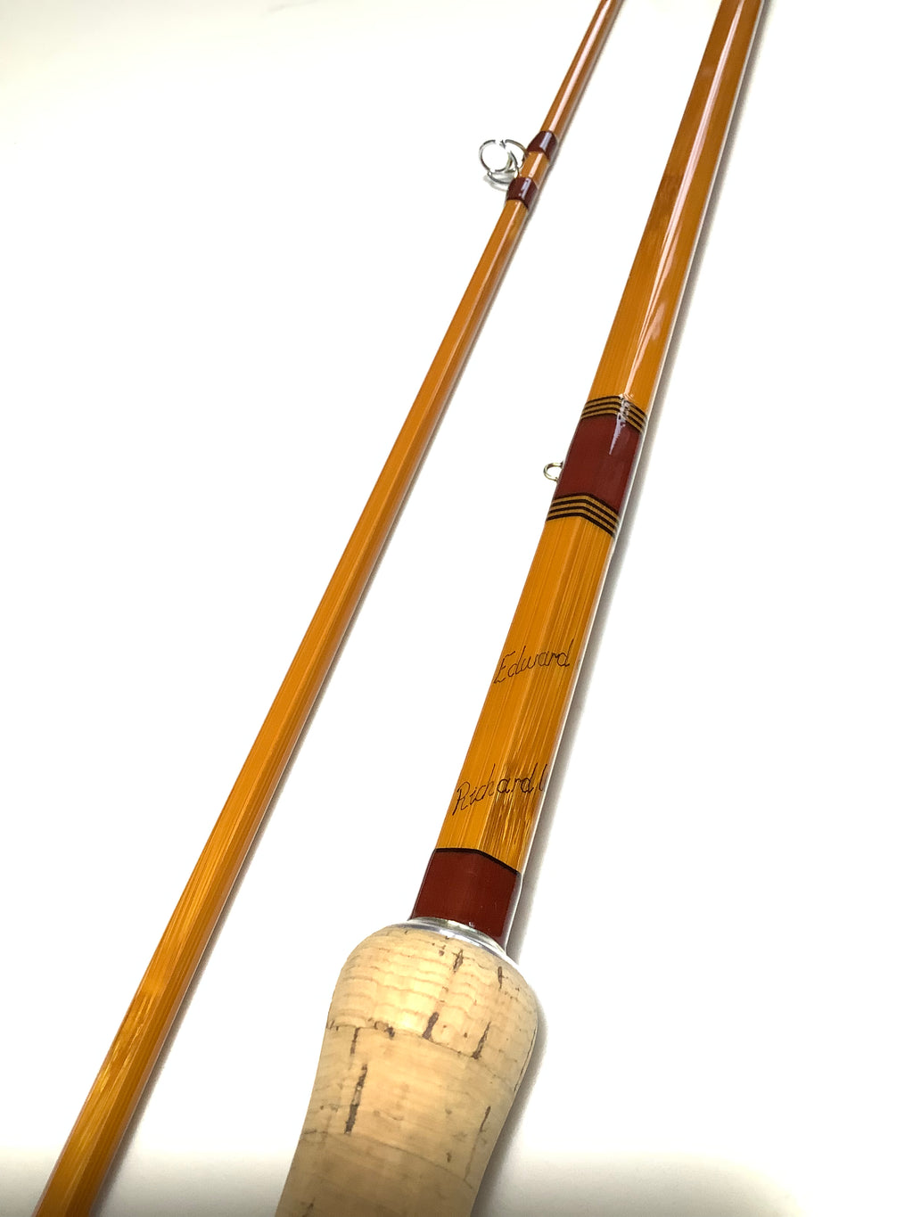 EDWARD BARDER Rare S/U Richard Walker MKIV Built Cane Rod