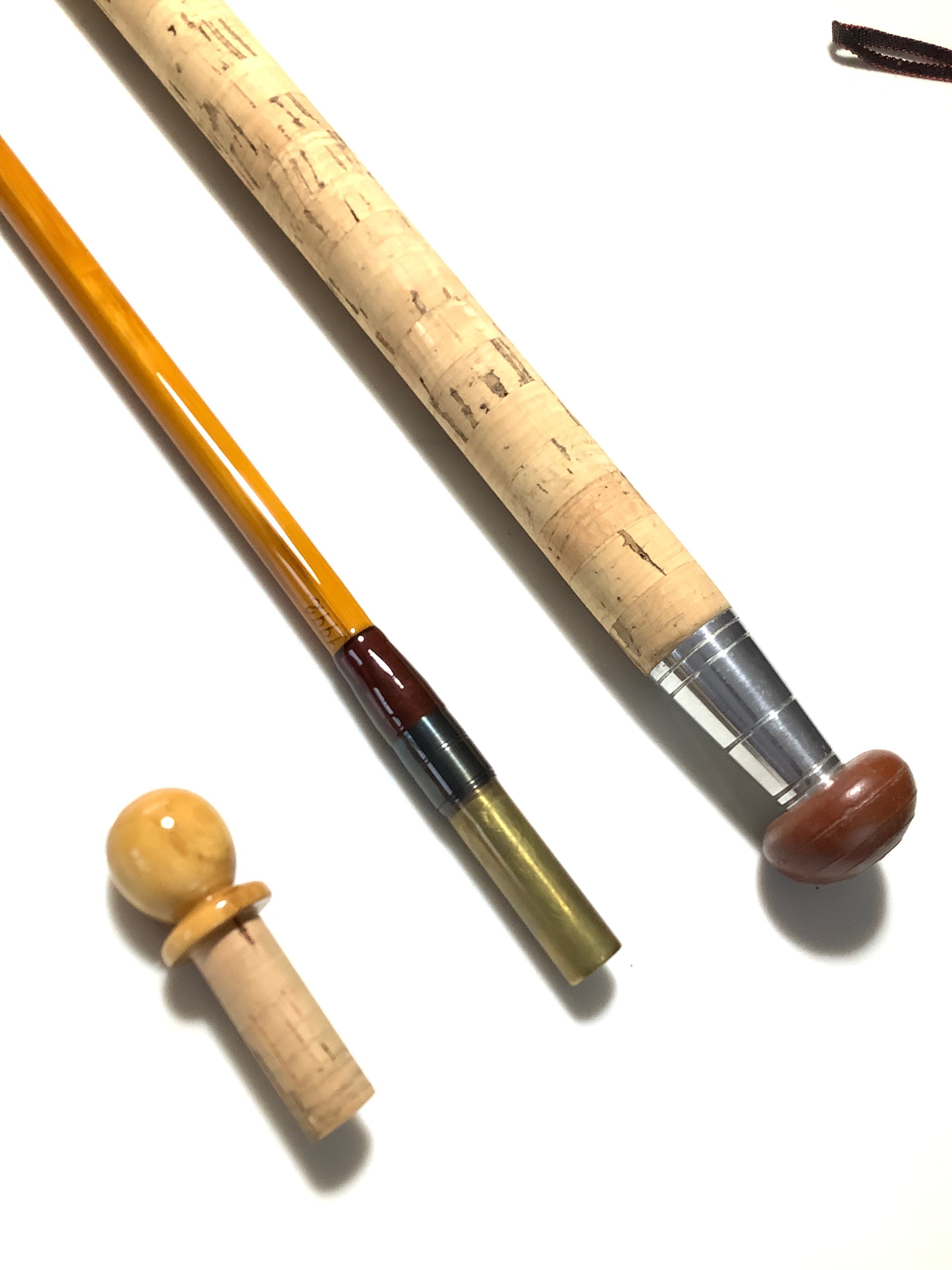 EDWARD BARDER Rare S/U Richard Walker MKIV Built Cane Rod