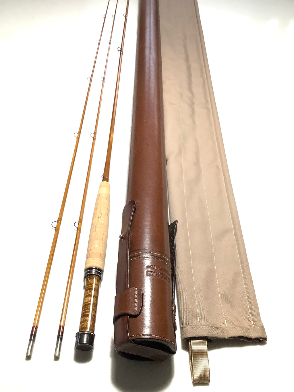 TOM MORAN 7ft 6” #4 Built Cane Fly Rod SUPERB