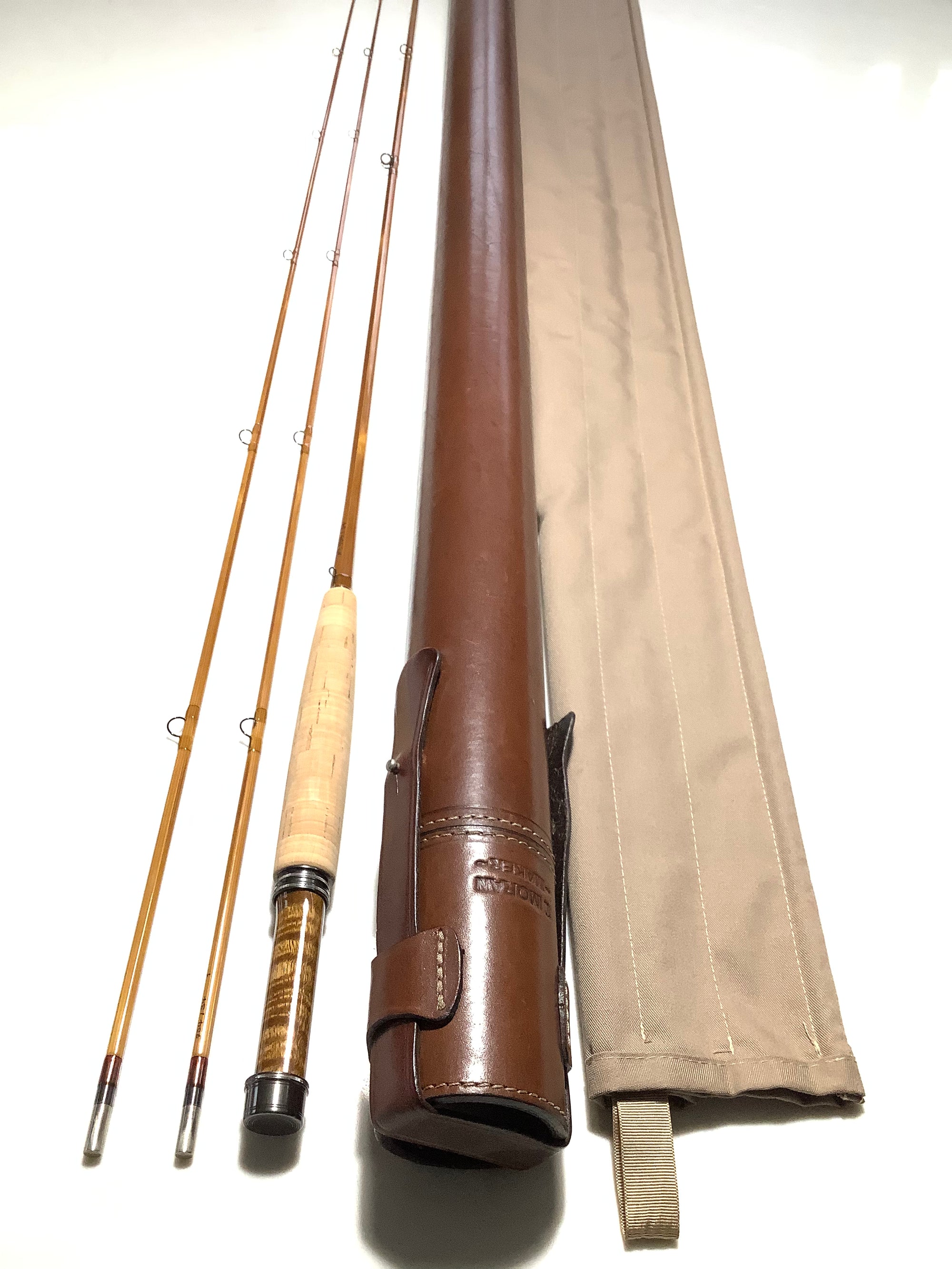 TOM MORAN 7ft 6” #4 Built Cane Fly Rod SUPERB