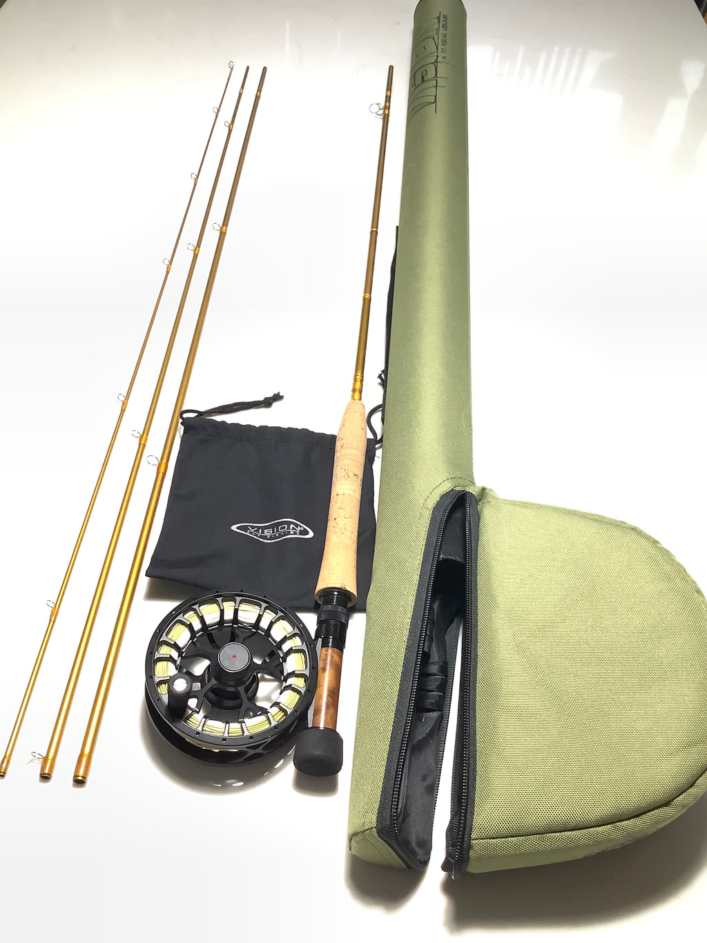 VISION HERO 10ft 6” with Reel Combination Set as New